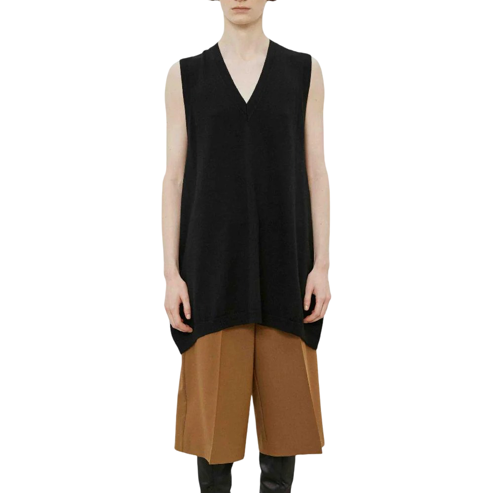 Meimeij Gilet Lungo Modello a Uovo