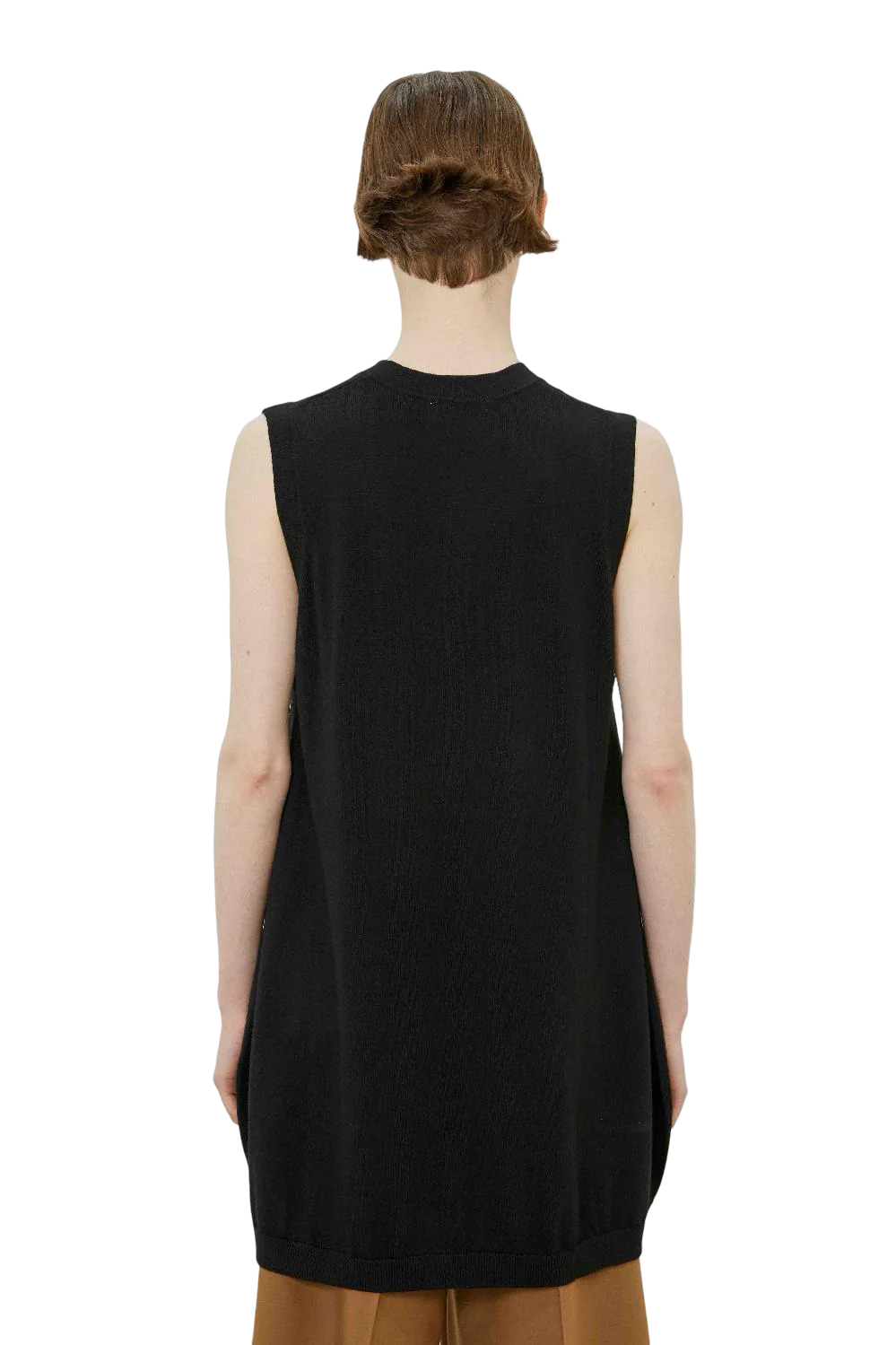 Meimeij Gilet Lungo Modello a Uovo