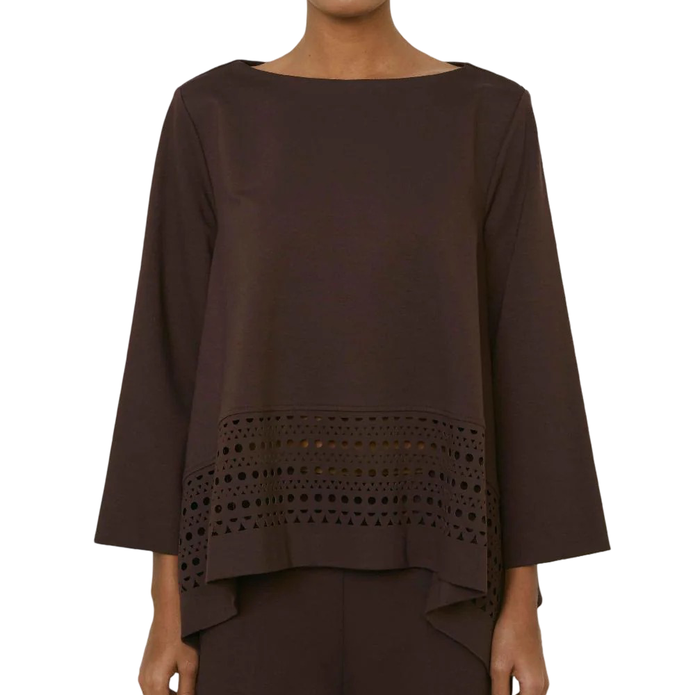 Meimeij Blusa a Maniche Lunghe