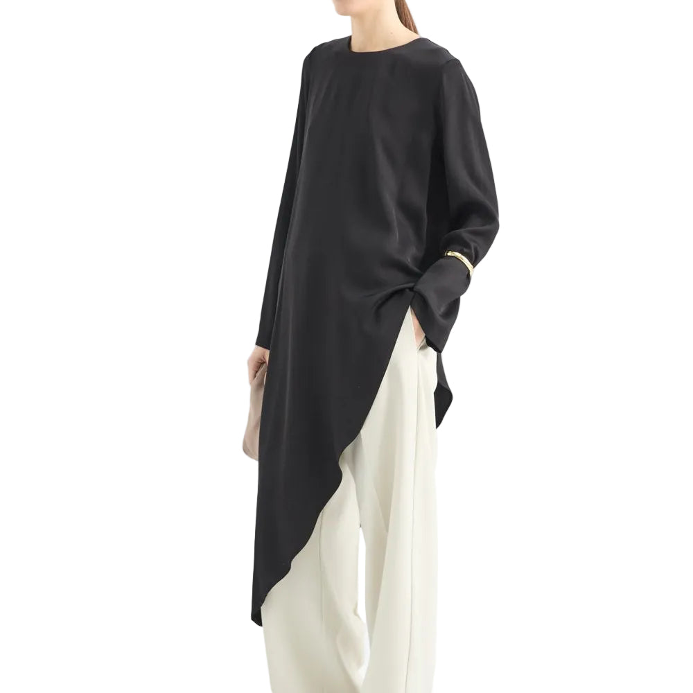 Blusa con Taglio Trasversale