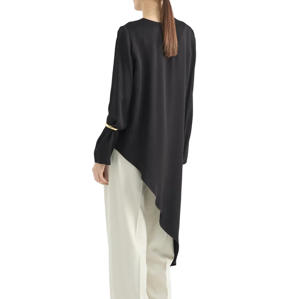 Blusa con Taglio Trasversale