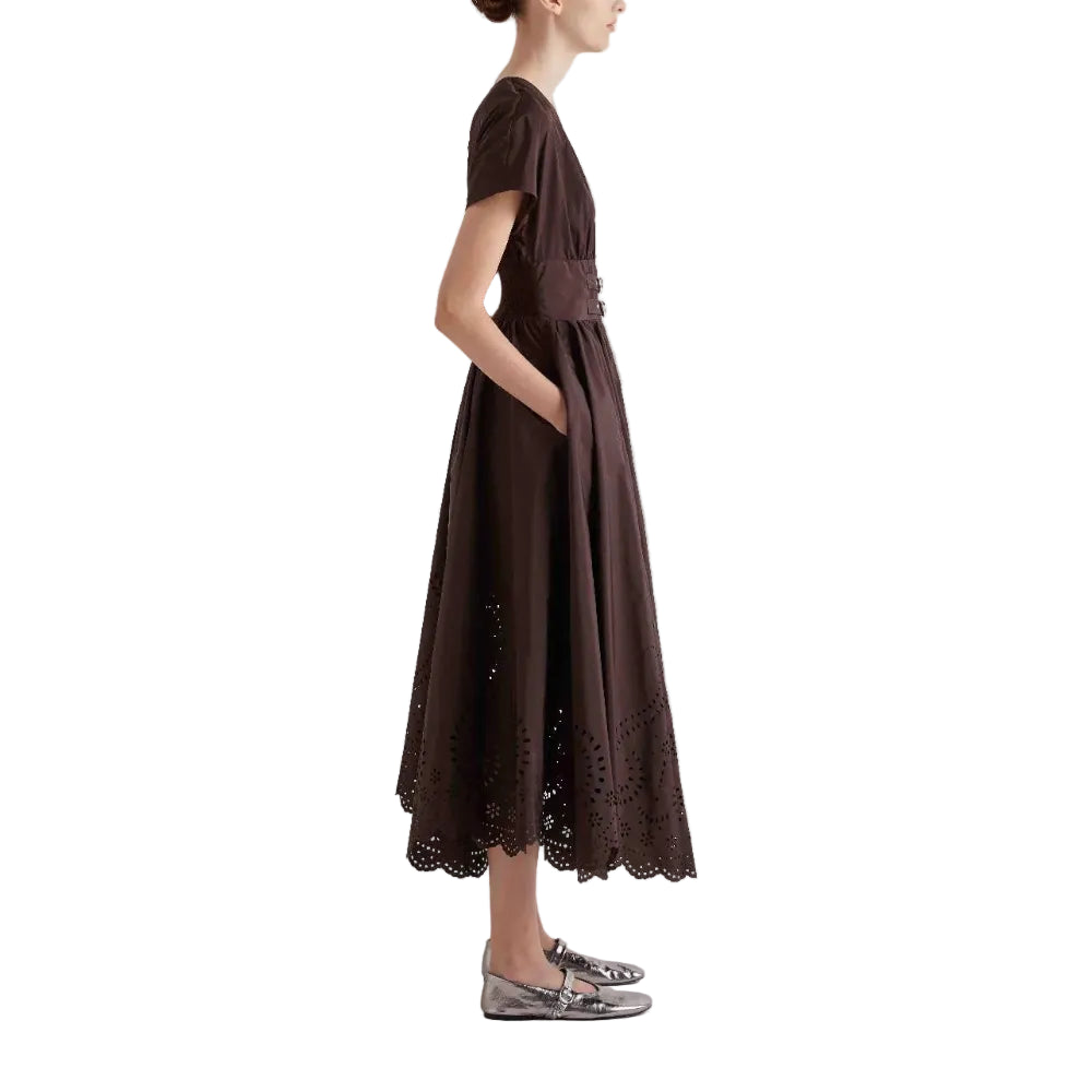 ABITO CON FASCIONE CON DOPPIA FIBBIA