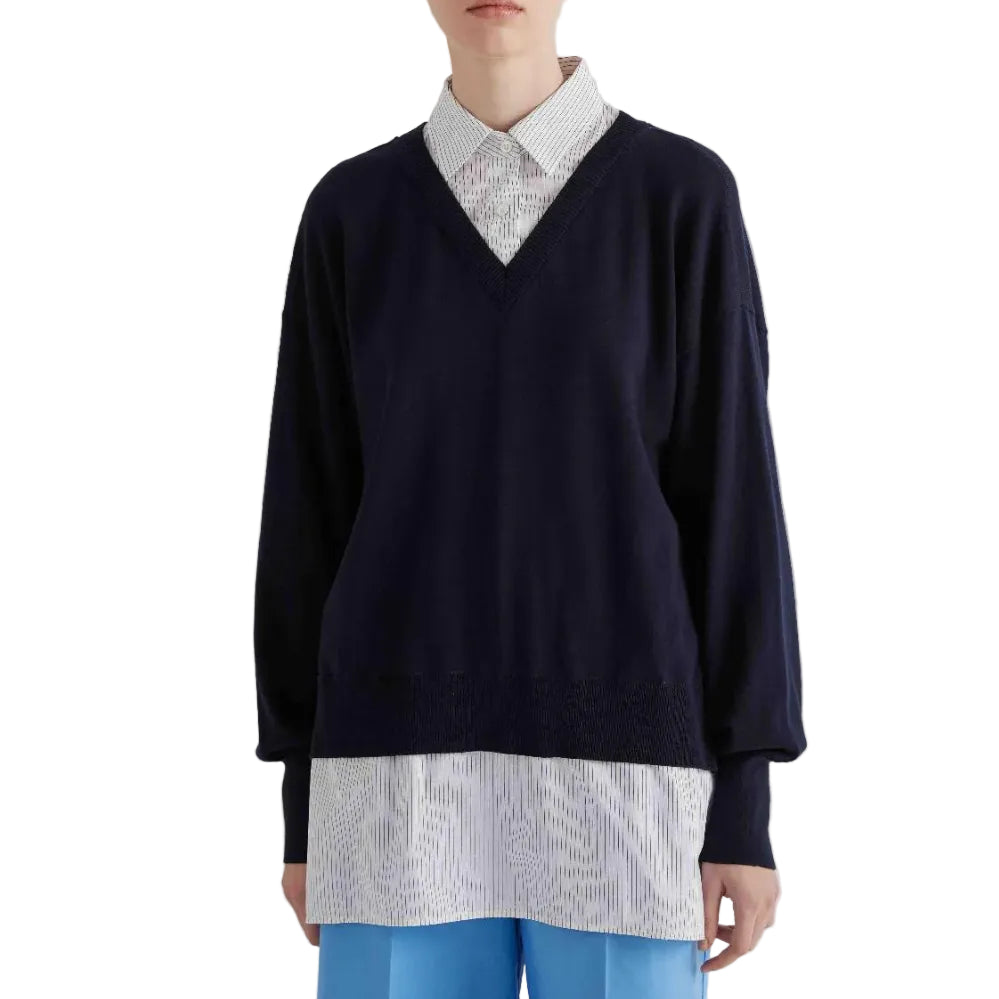 Maglia Combinata con Camicia