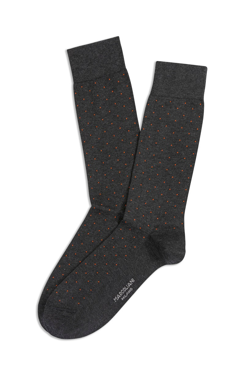 Marcoliani Calza Lunga Con Fantasia a Pois