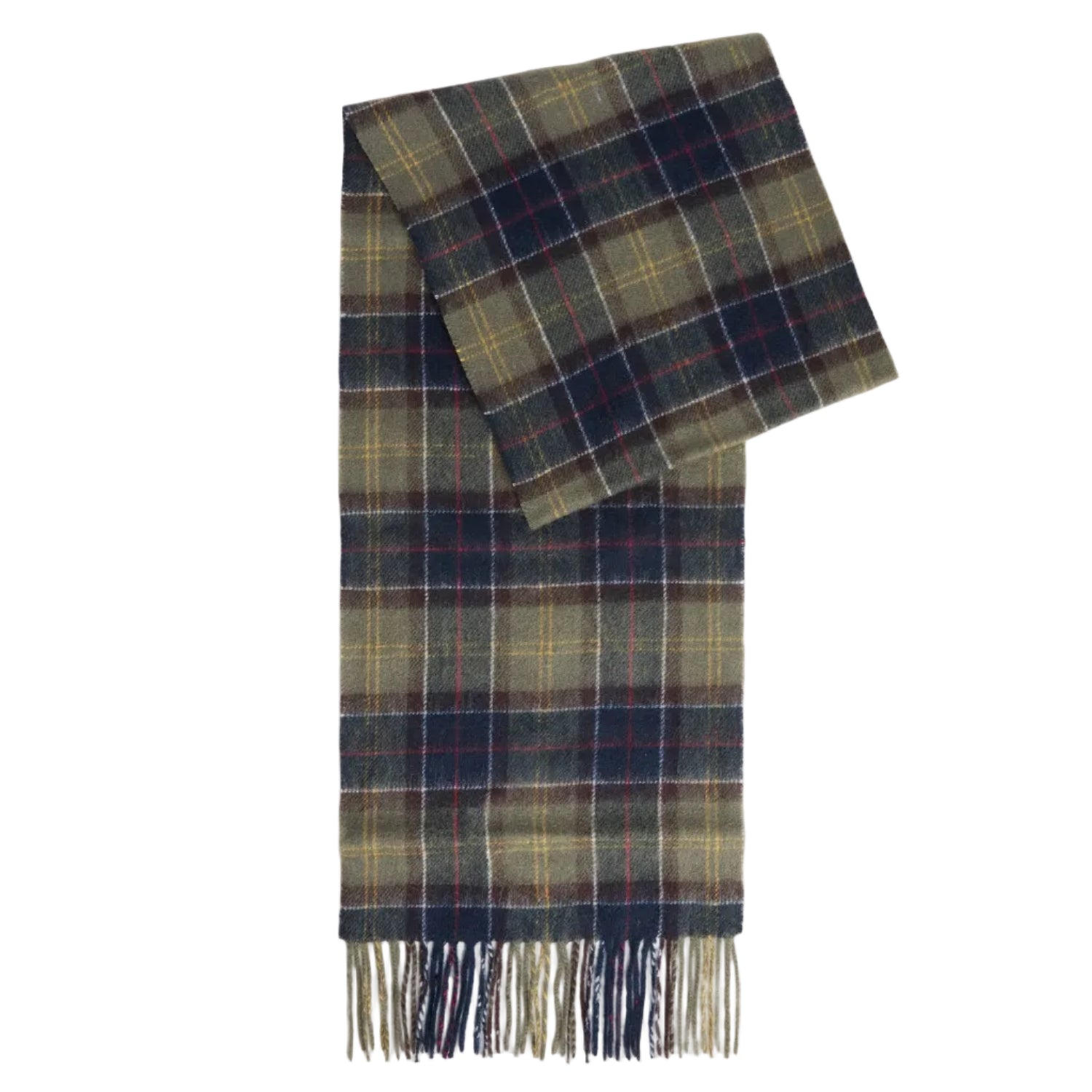 Set regalo sciarpa e guanti Tartan
