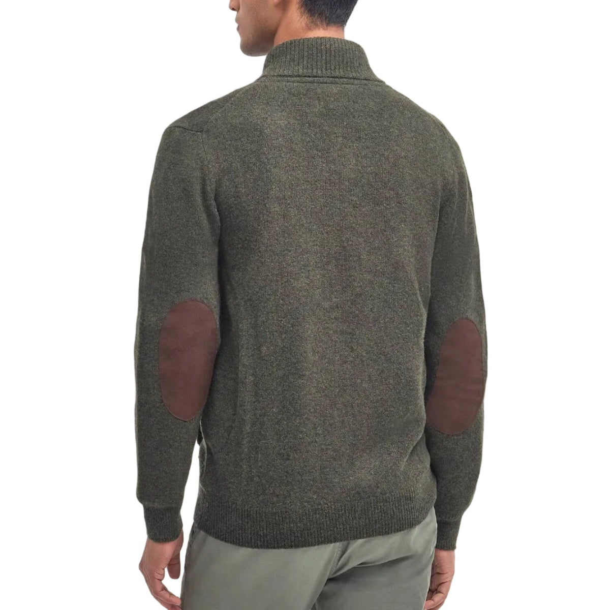 Maglione con zip Patch