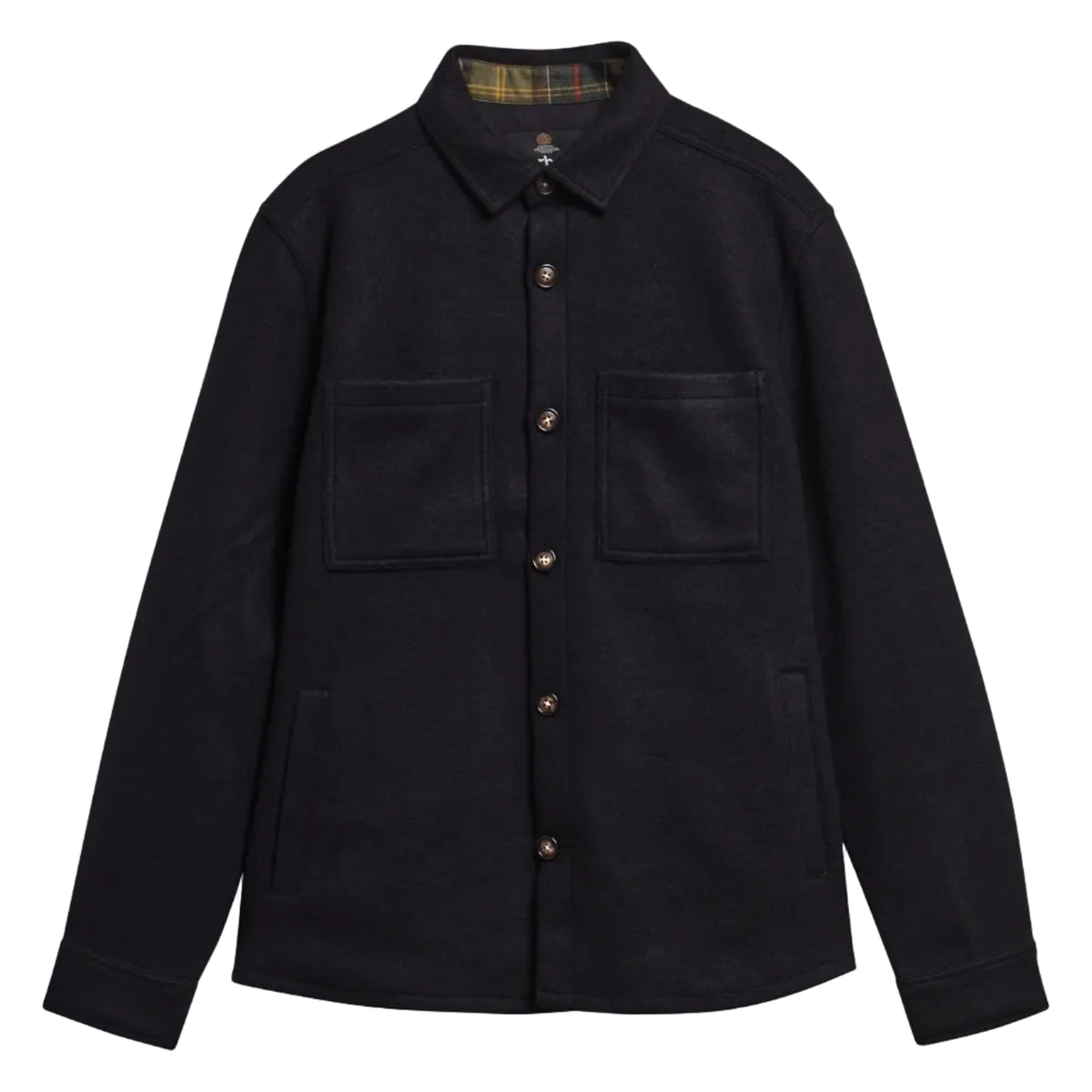 Overshirt misto lana Marltown leggermente aderente