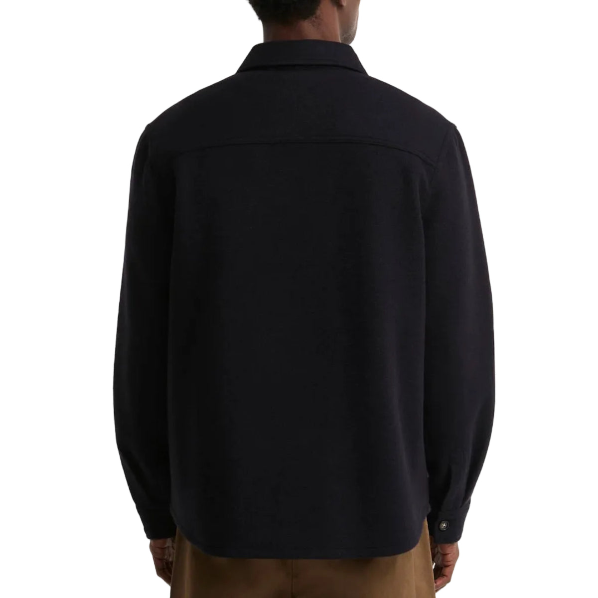 Overshirt misto lana Marltown leggermente aderente