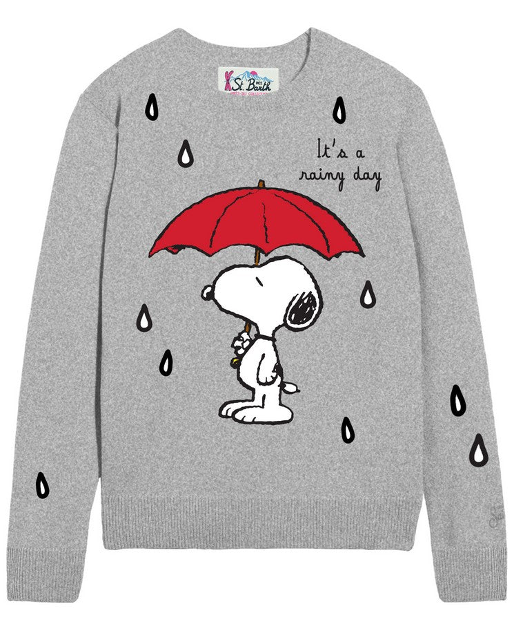 MC2 Saint Barth Maglione New Queen Snoopy Loves Rain