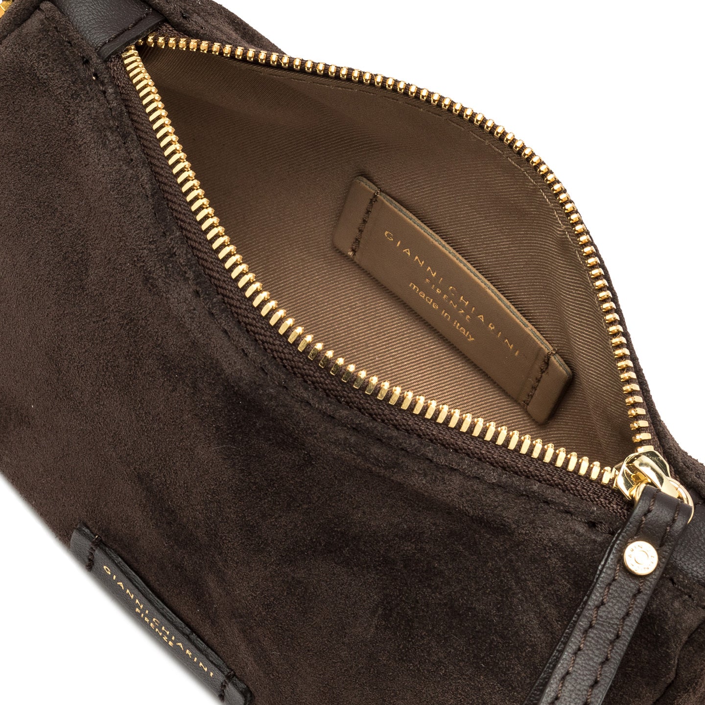 Gianni Chiarini Pochette Nora Pouch In Pelle Scamosciata
