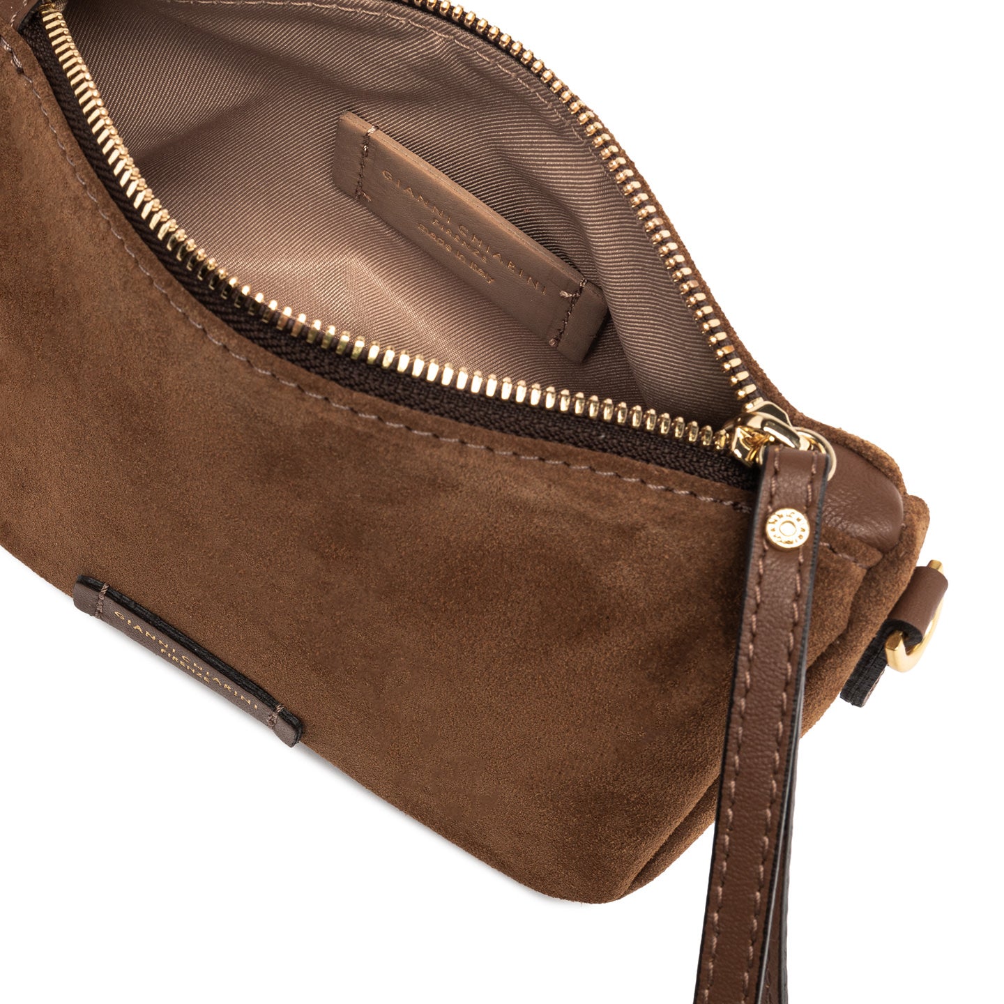 Gianni Chiarini Pochette Nora Pouch In Pelle Scamosciata
