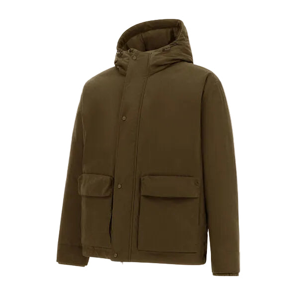GIACCA IN MISTO COTONE CERATO