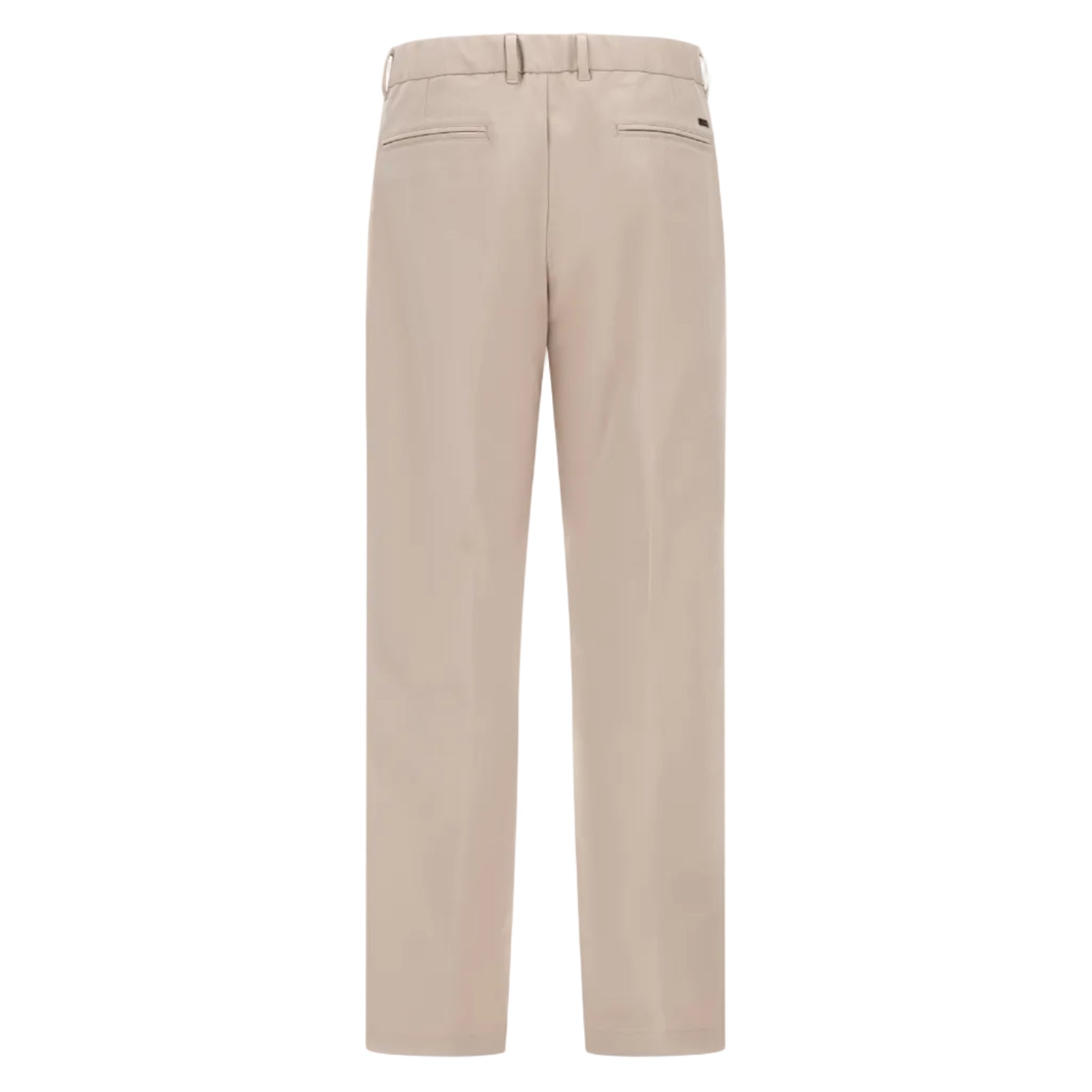 PANTALONI IN TESSUTO STRETCH EFFETTO COTONE