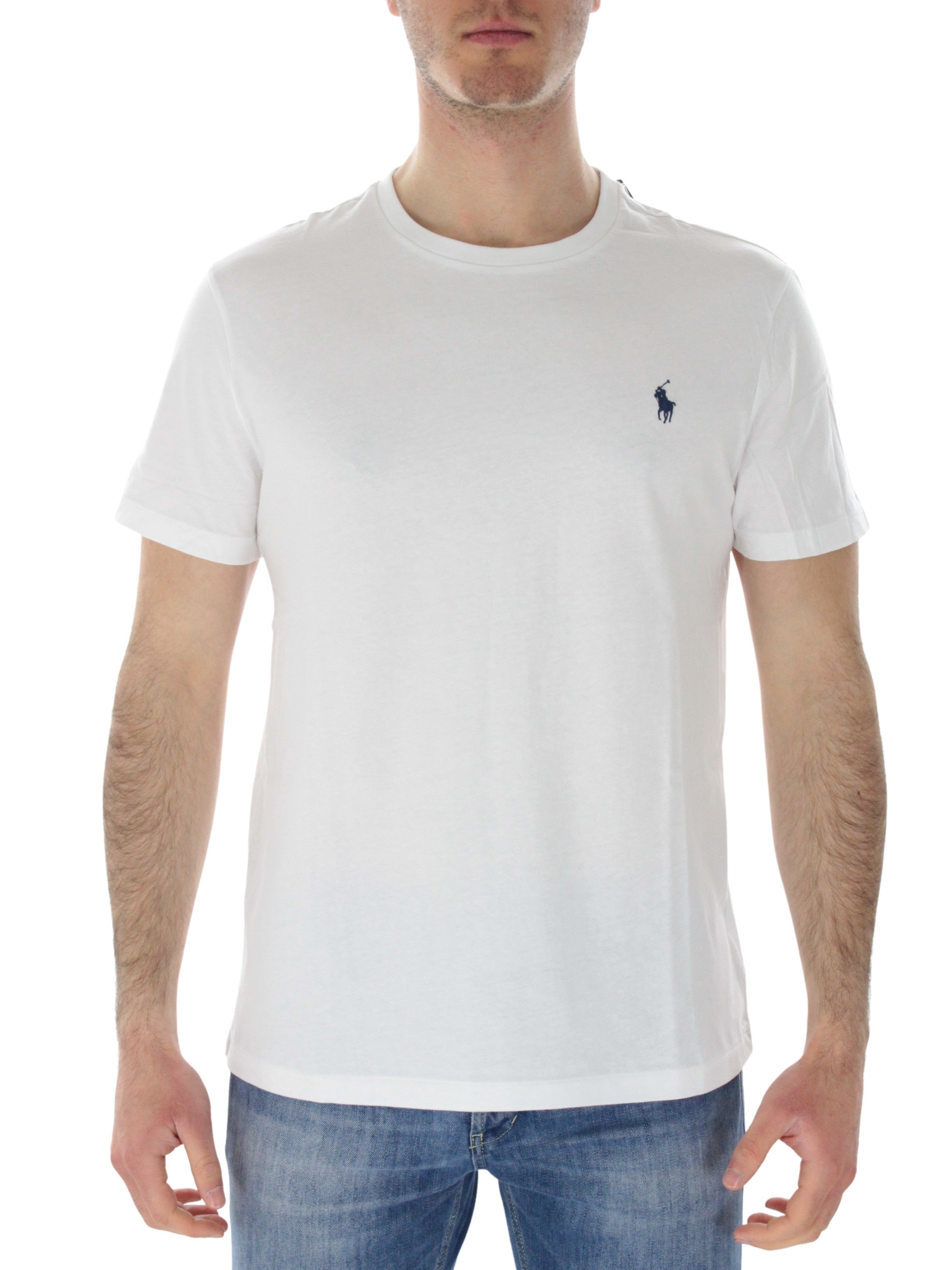 Custom Slim 7106807850 white t-shirt