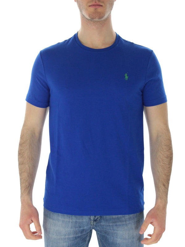 Custom Slim Fit 7106714383 blue t-shirt