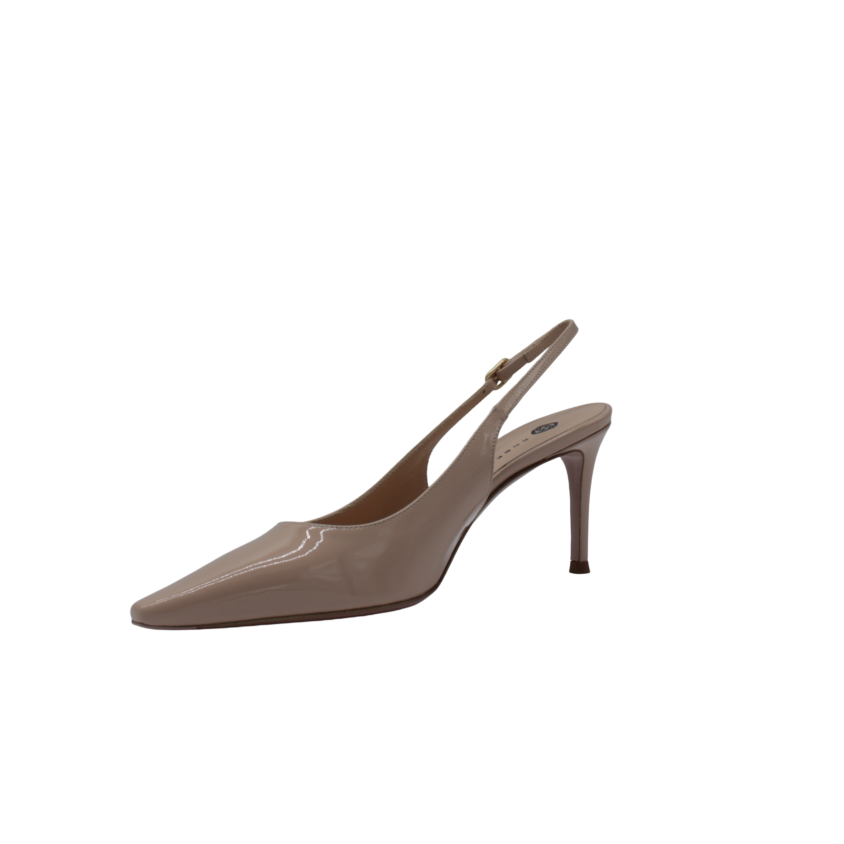 SLINGBACK IN VERNICE CON TACCO MEDIO ATLANTE