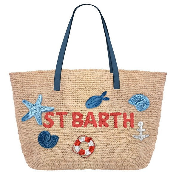 MC2 Saint Barth Borsa Media Raffia Marine