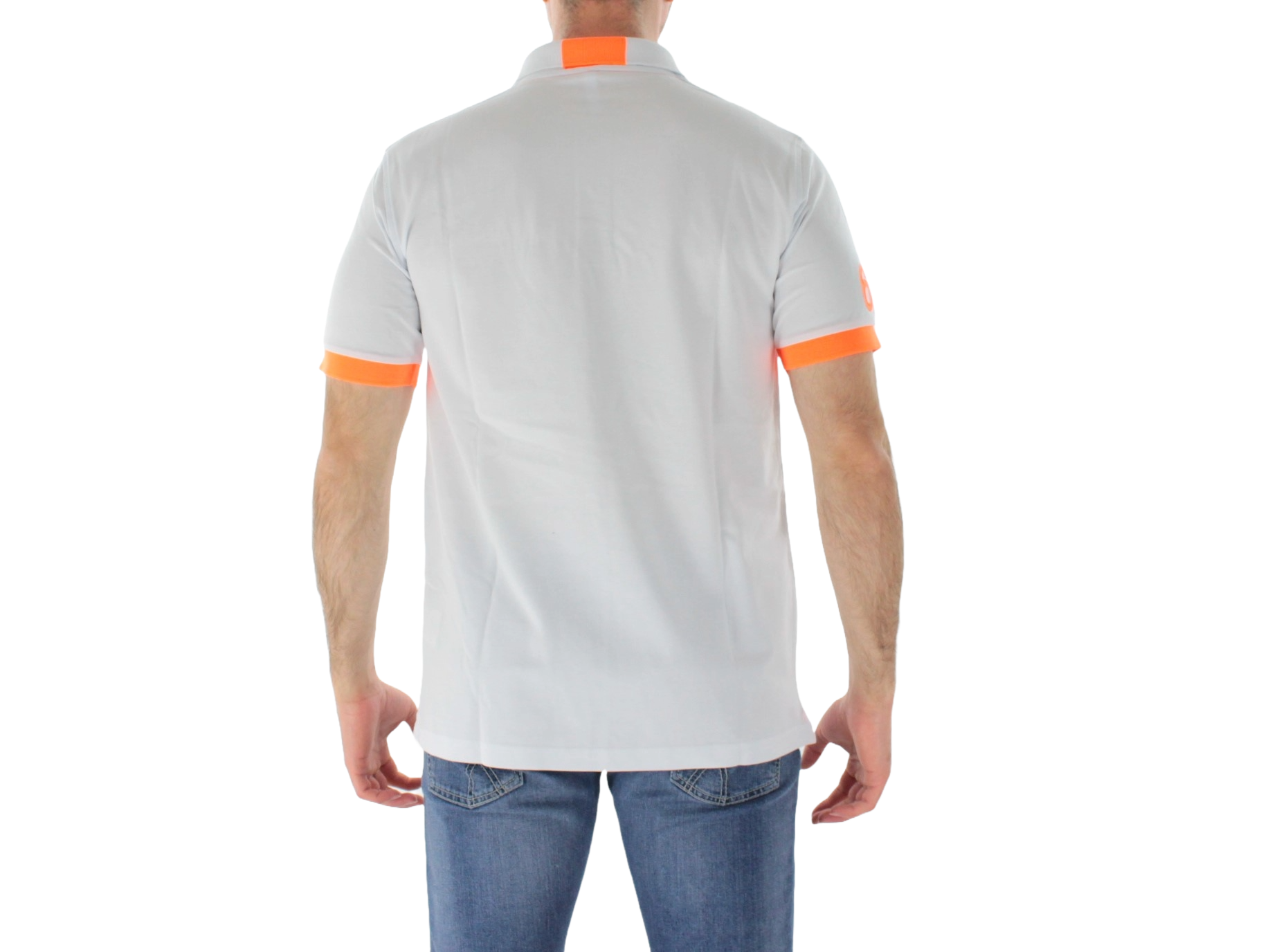 Sun68 polo logo fluo