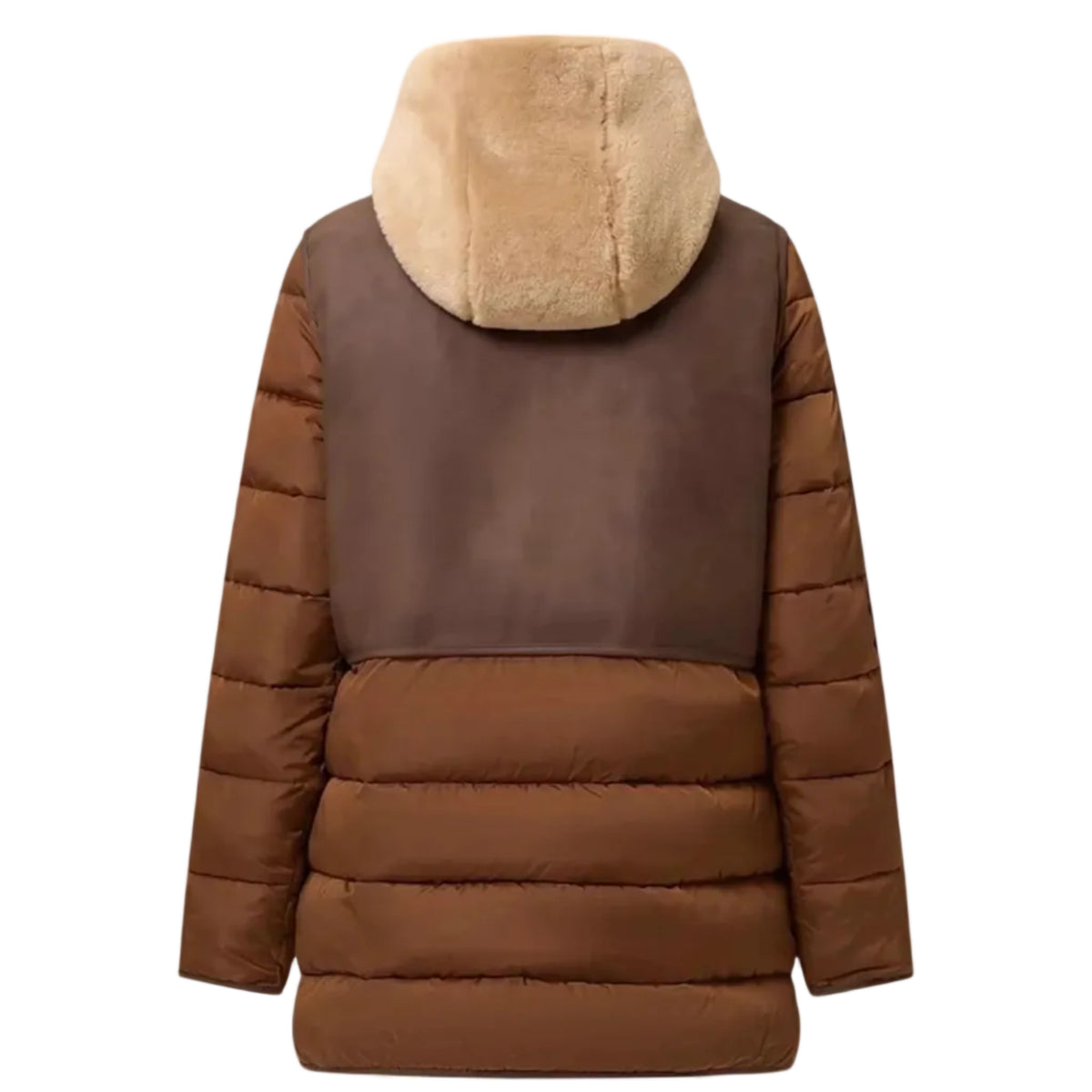 Piumino Donna Mod. Jacqueline Con Ecopelliccia