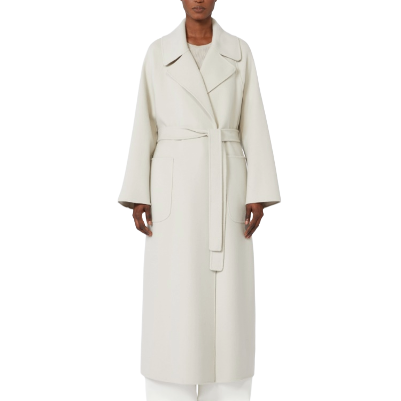 'S Max Mara Cappotto a Vestaglia in Lana Doris