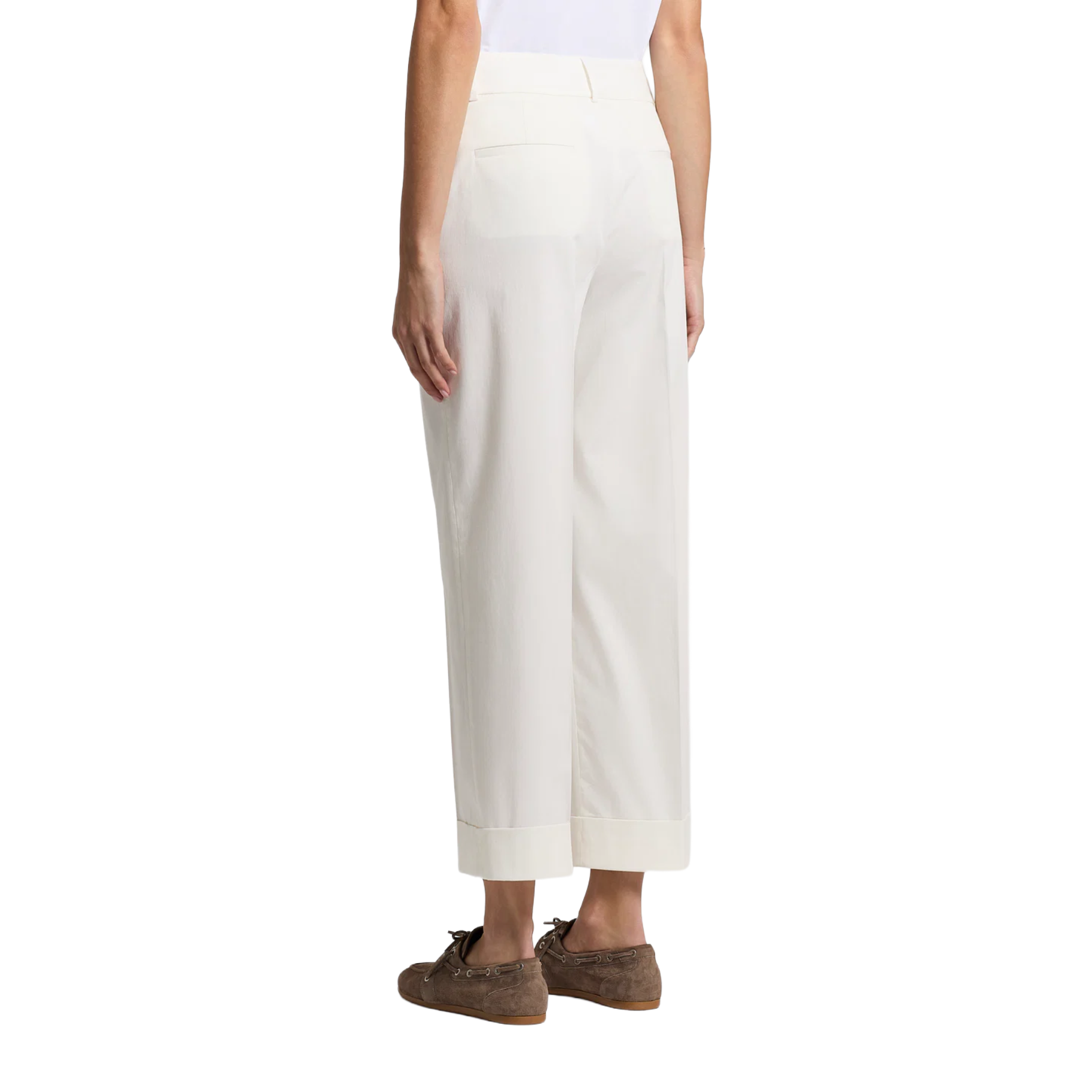 Pantalone in gabardina leggera di cotone