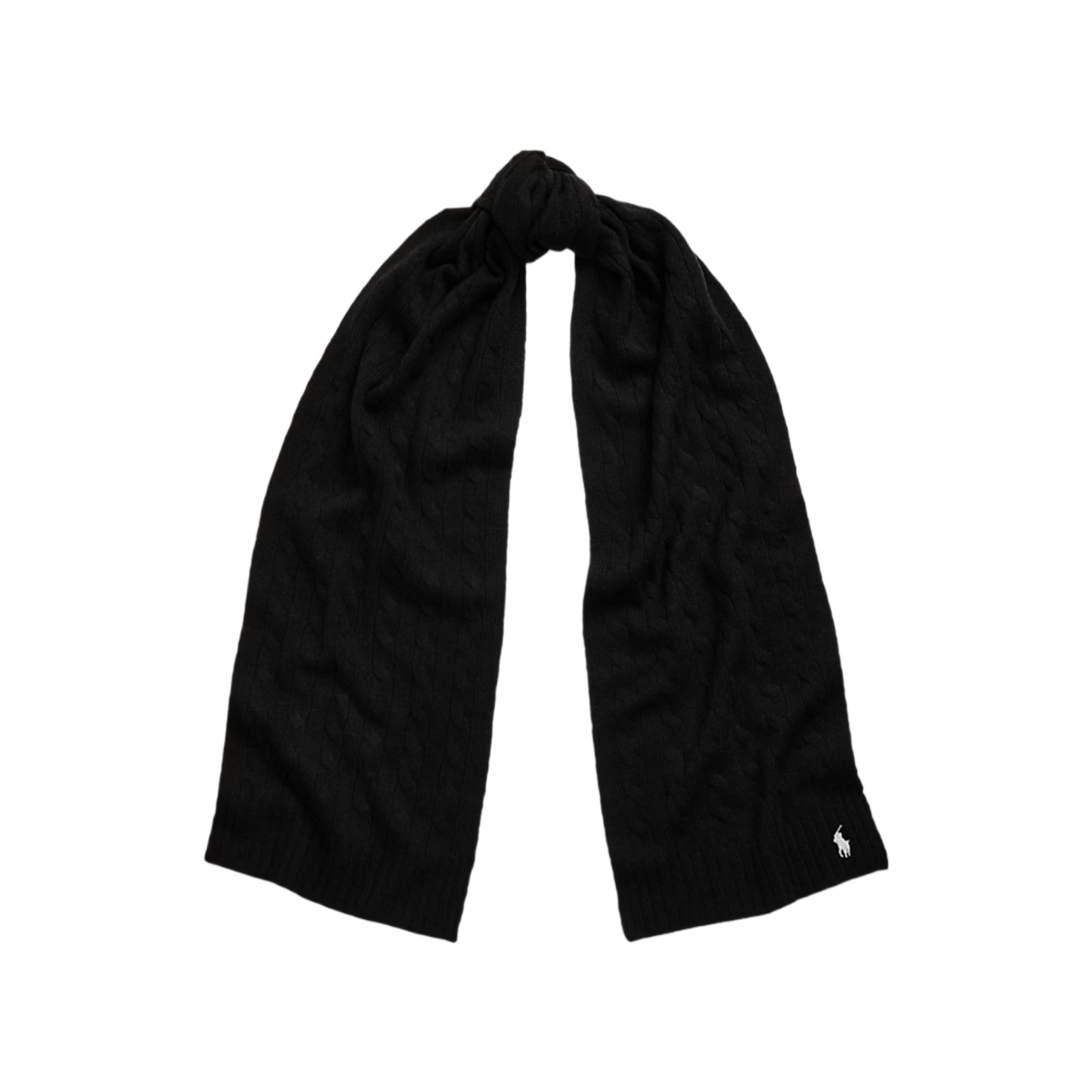 Polo Ralph Lauren Sciarpa In Lana e Cashmere a Trecce