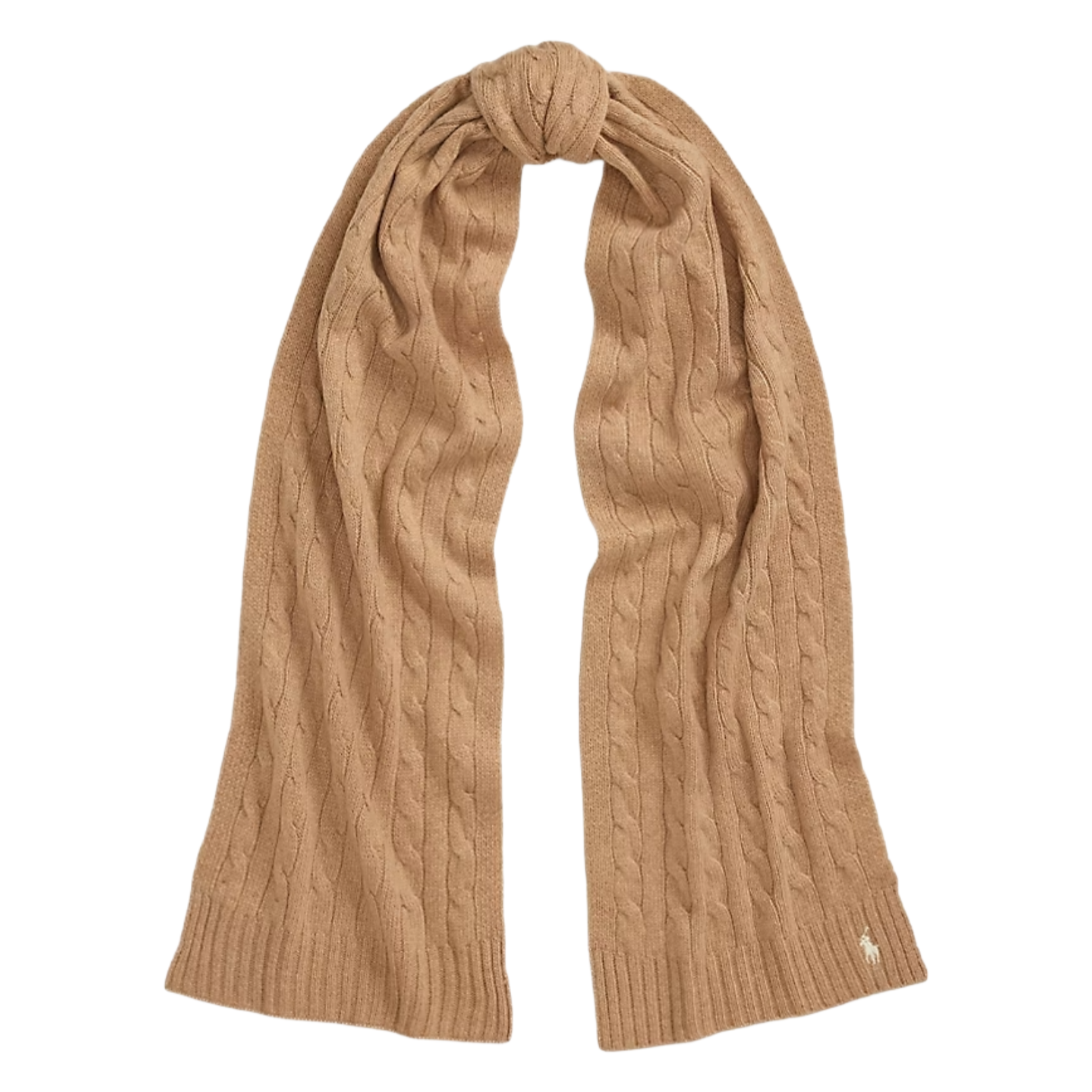 Polo Ralph Lauren Sciarpa In Lana e Cashmere a Trecce