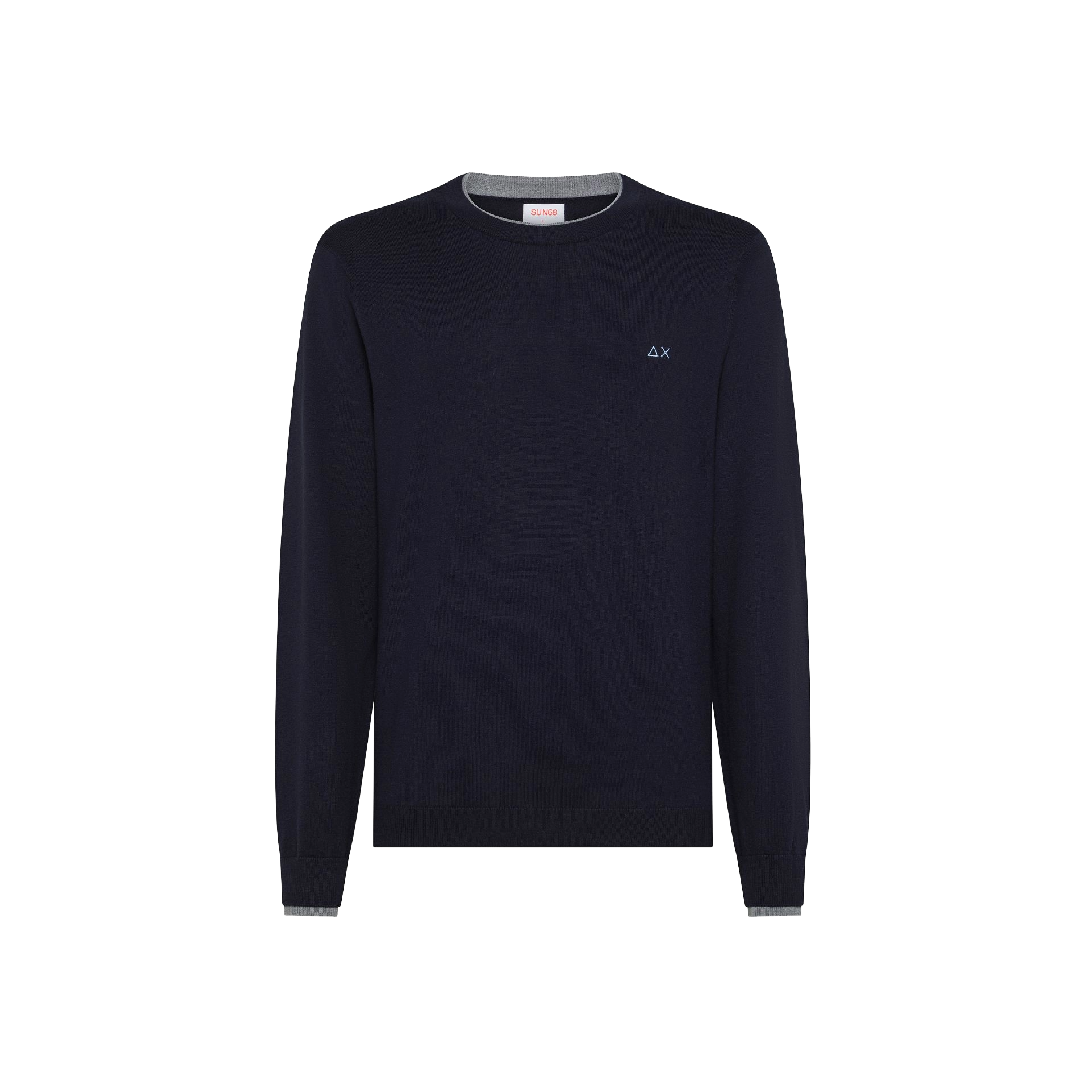Sun Maglia Girocollo in Lana e Cotone