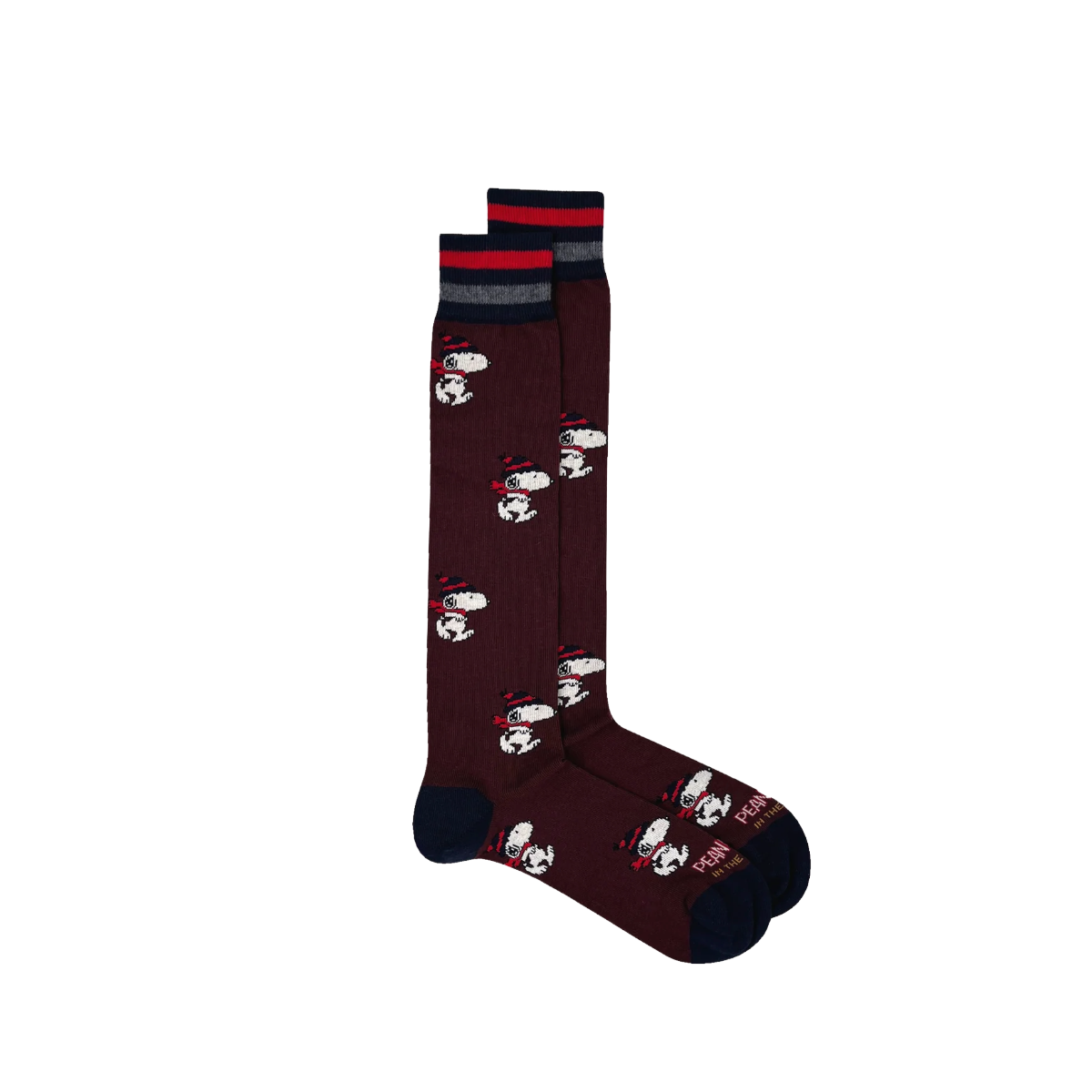 In The Box Calze Snoopy Running Allover