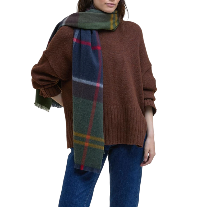Barbour Sciarpa in Tartan Rosefield