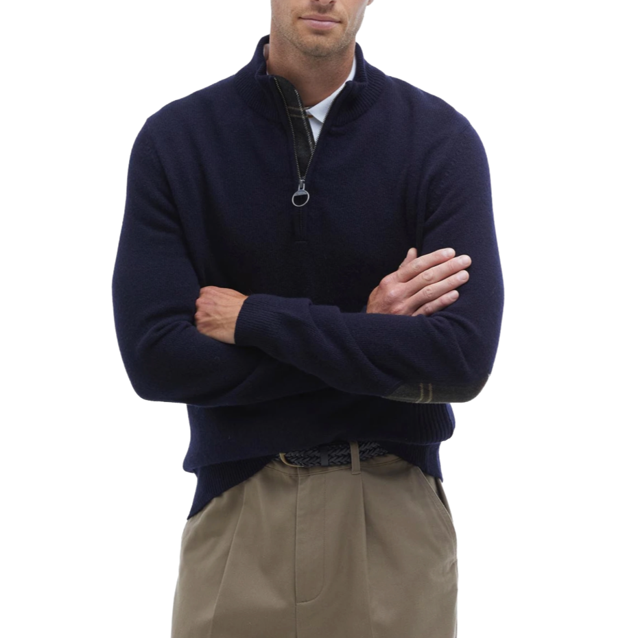 Barbour Maglia Con Mezza Zip Holden