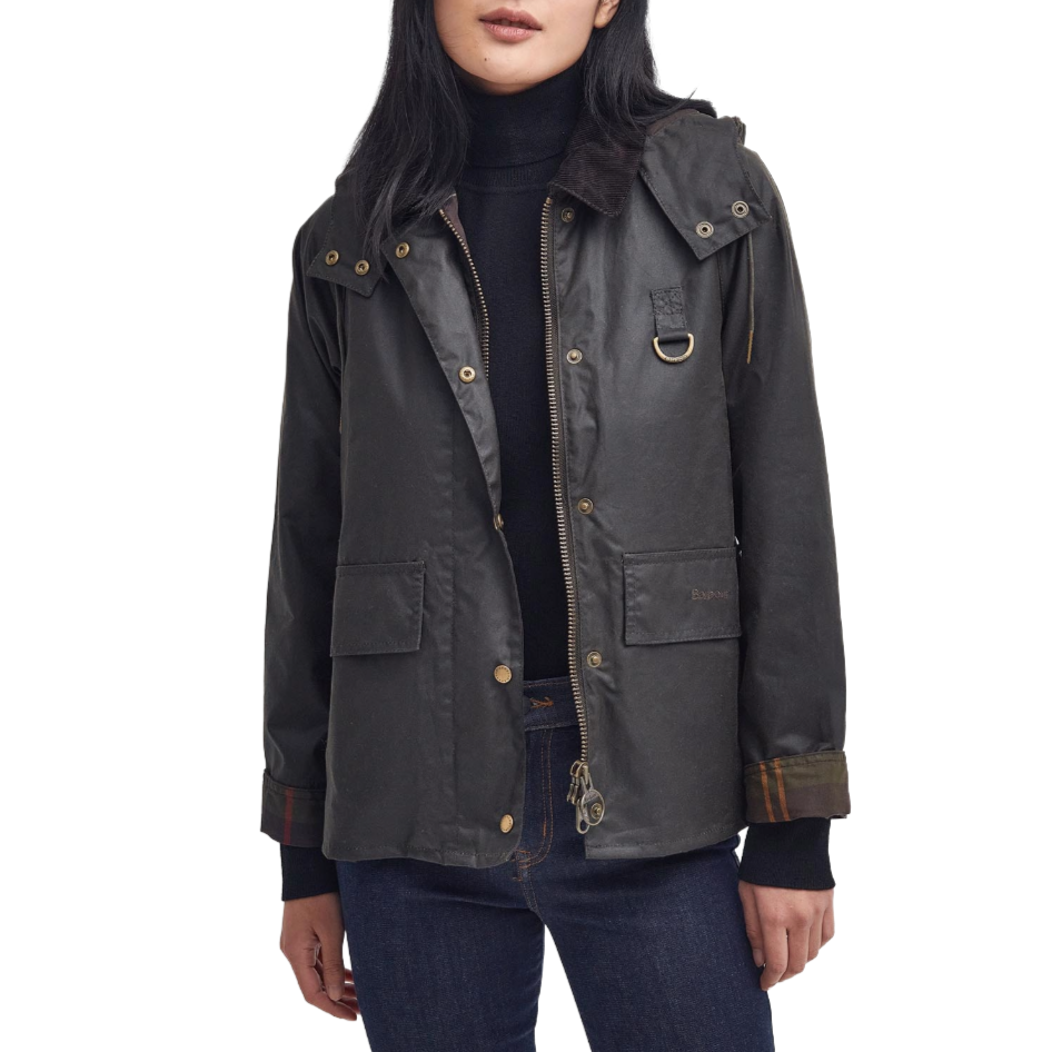 Barbour Giacca in Cotone Cerato Avon