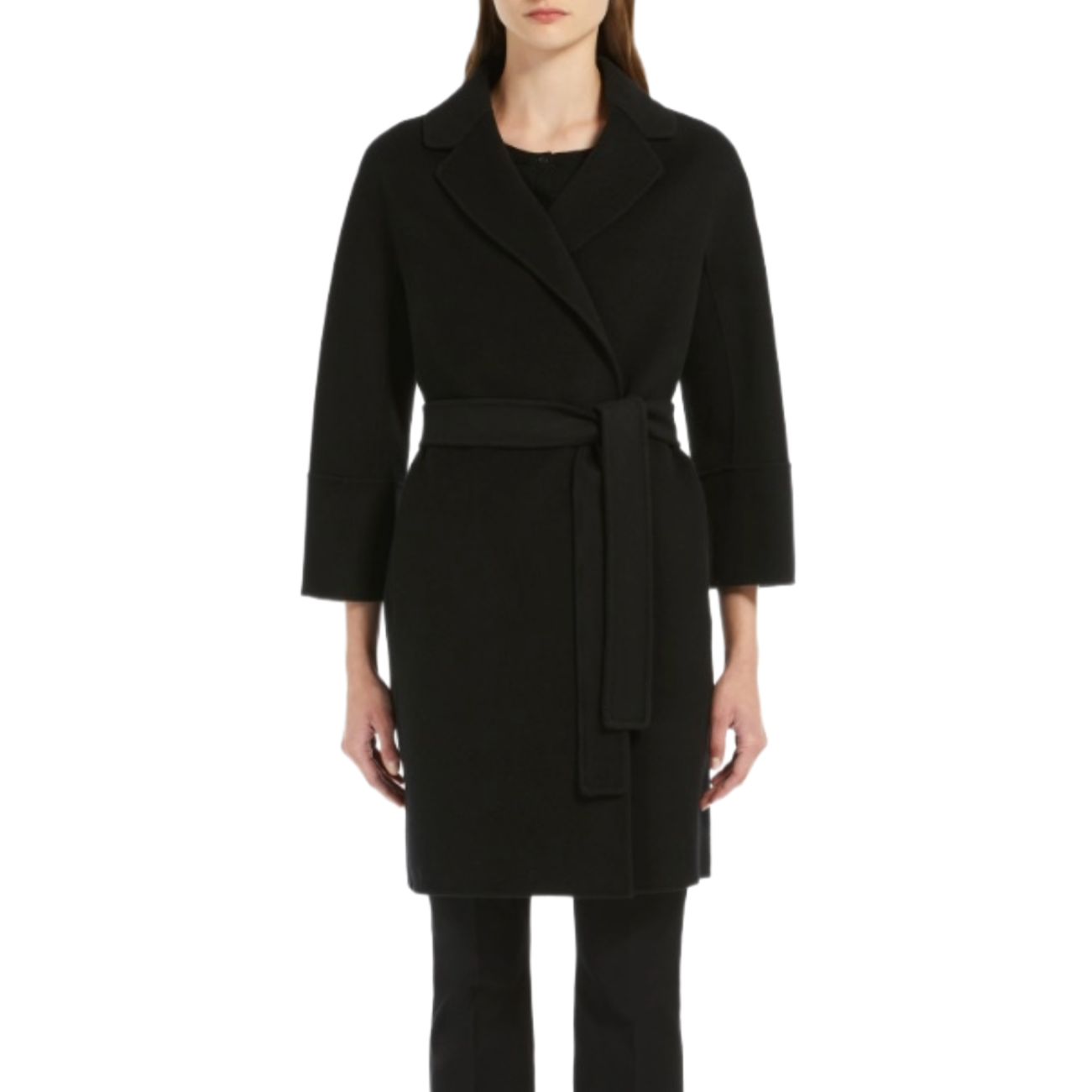 'S Max Mara Cappotto Corto in Lana Double Arona