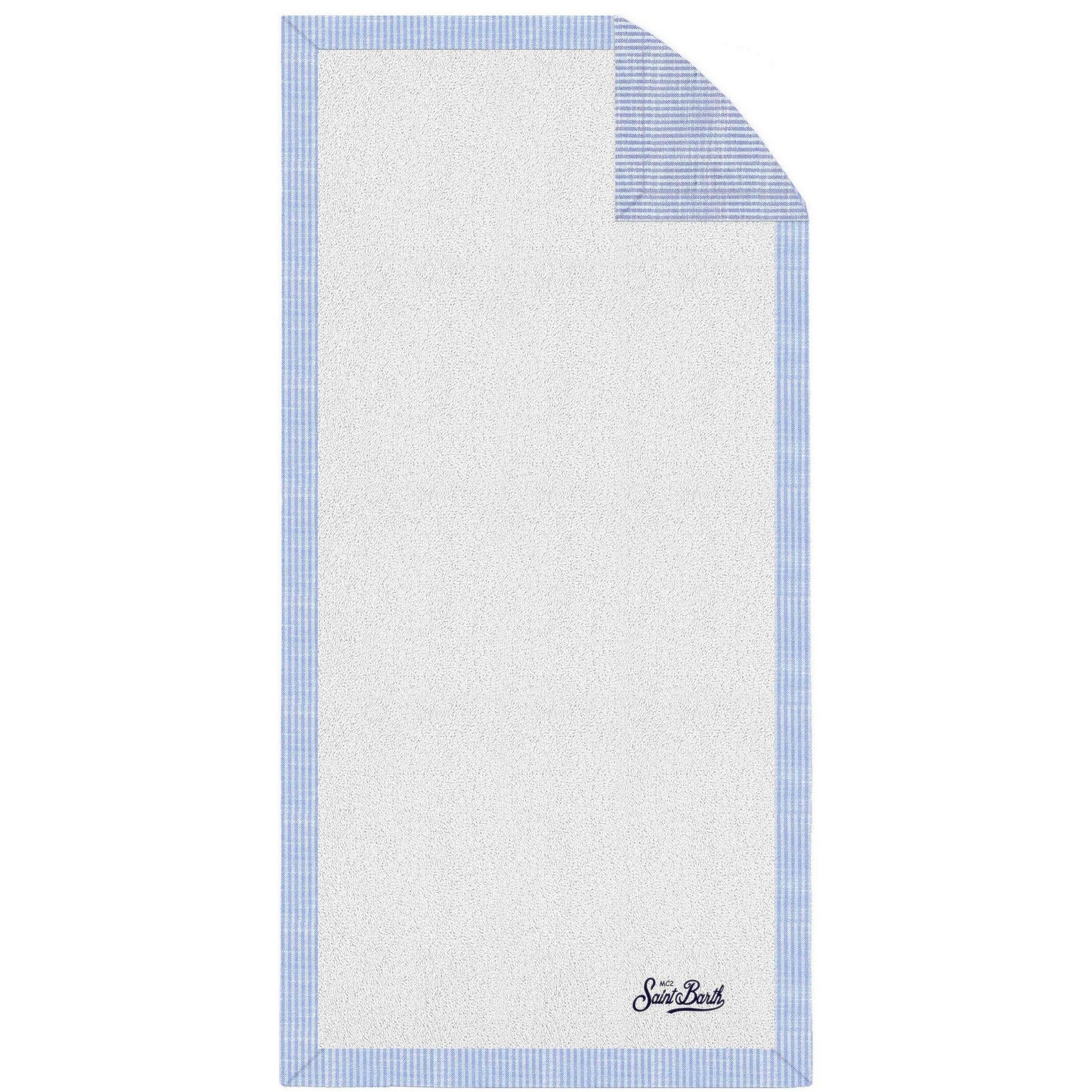 Telo Mare Oxford con Fantasia a Righe