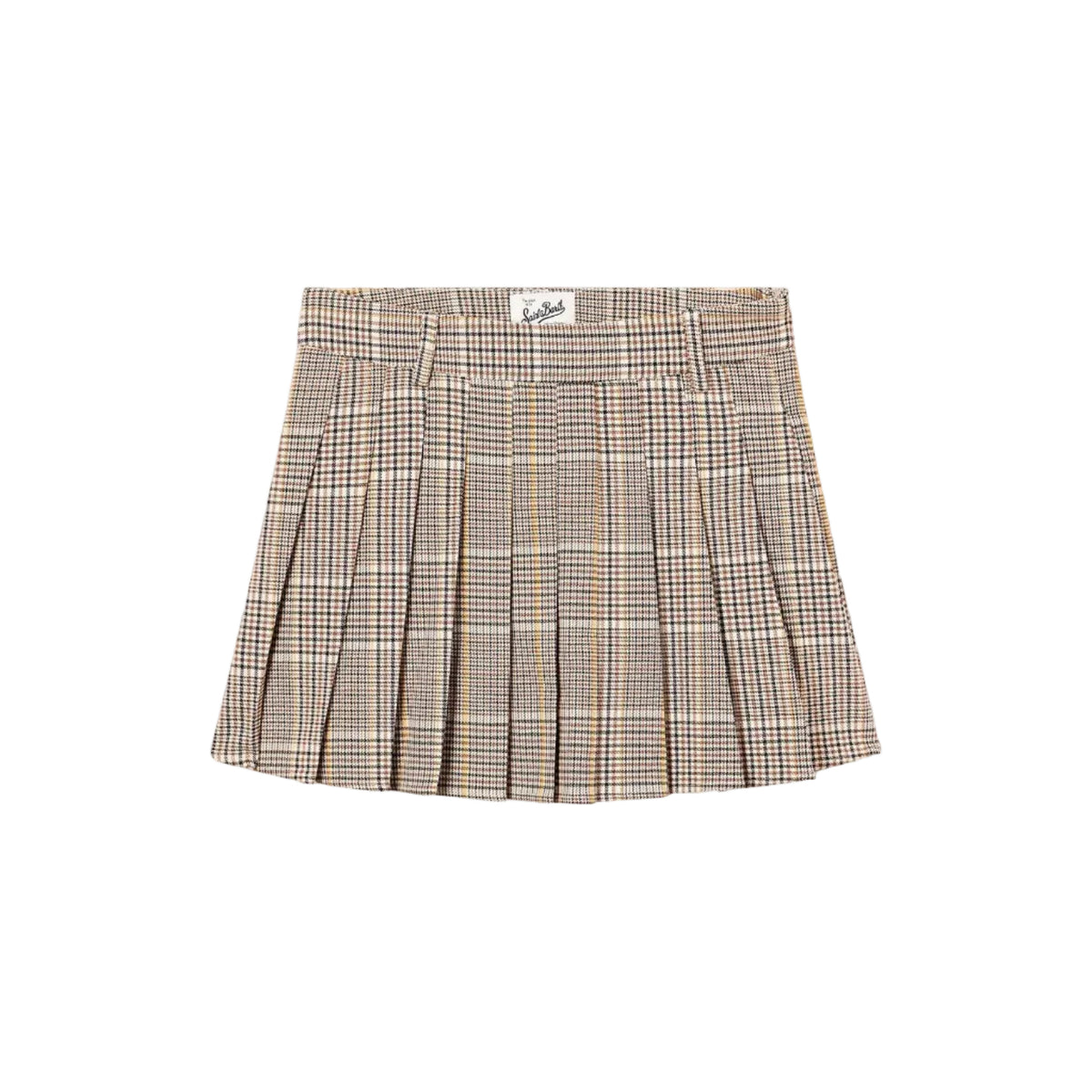 Minigonna Blay in flanella con motivo tartan