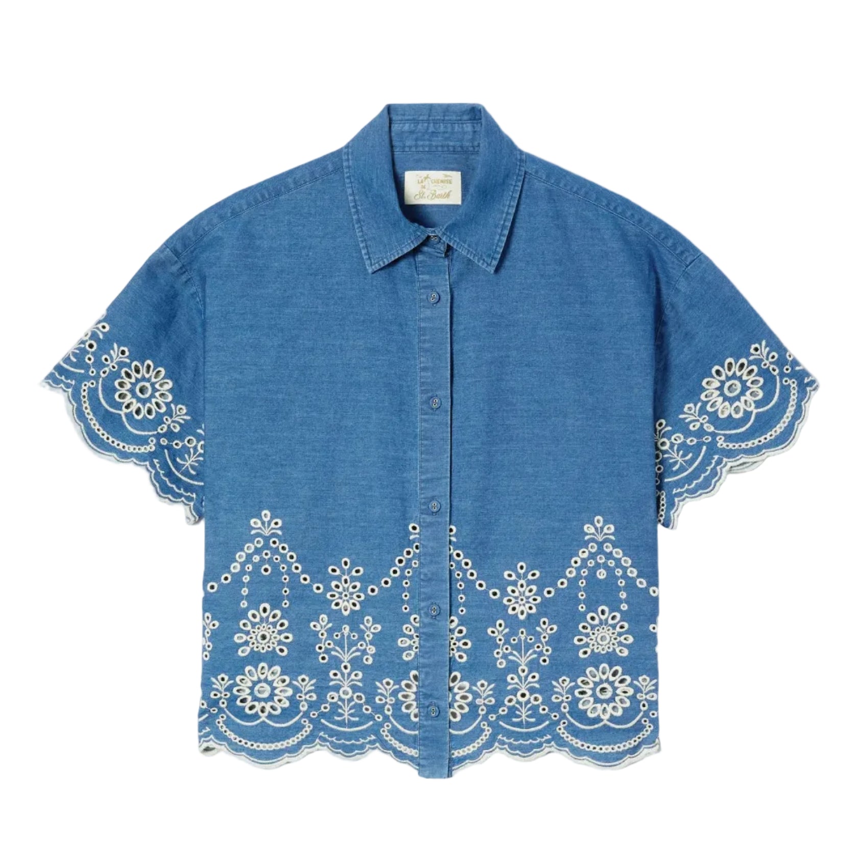 Blusa in chambray Clementine