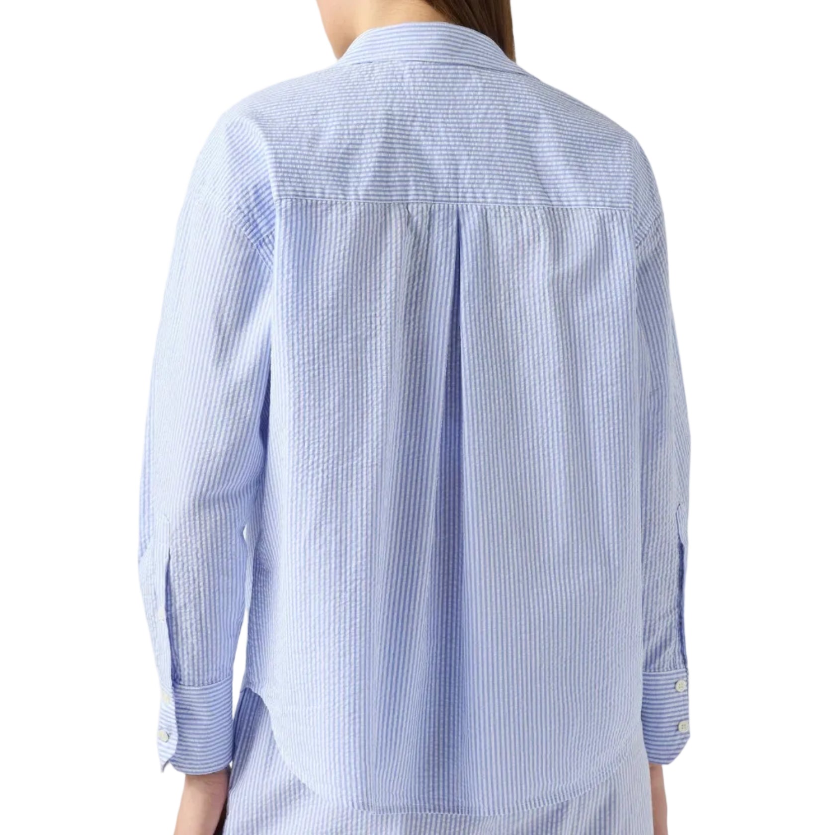 Camicia a Righe Cristal Seersucker