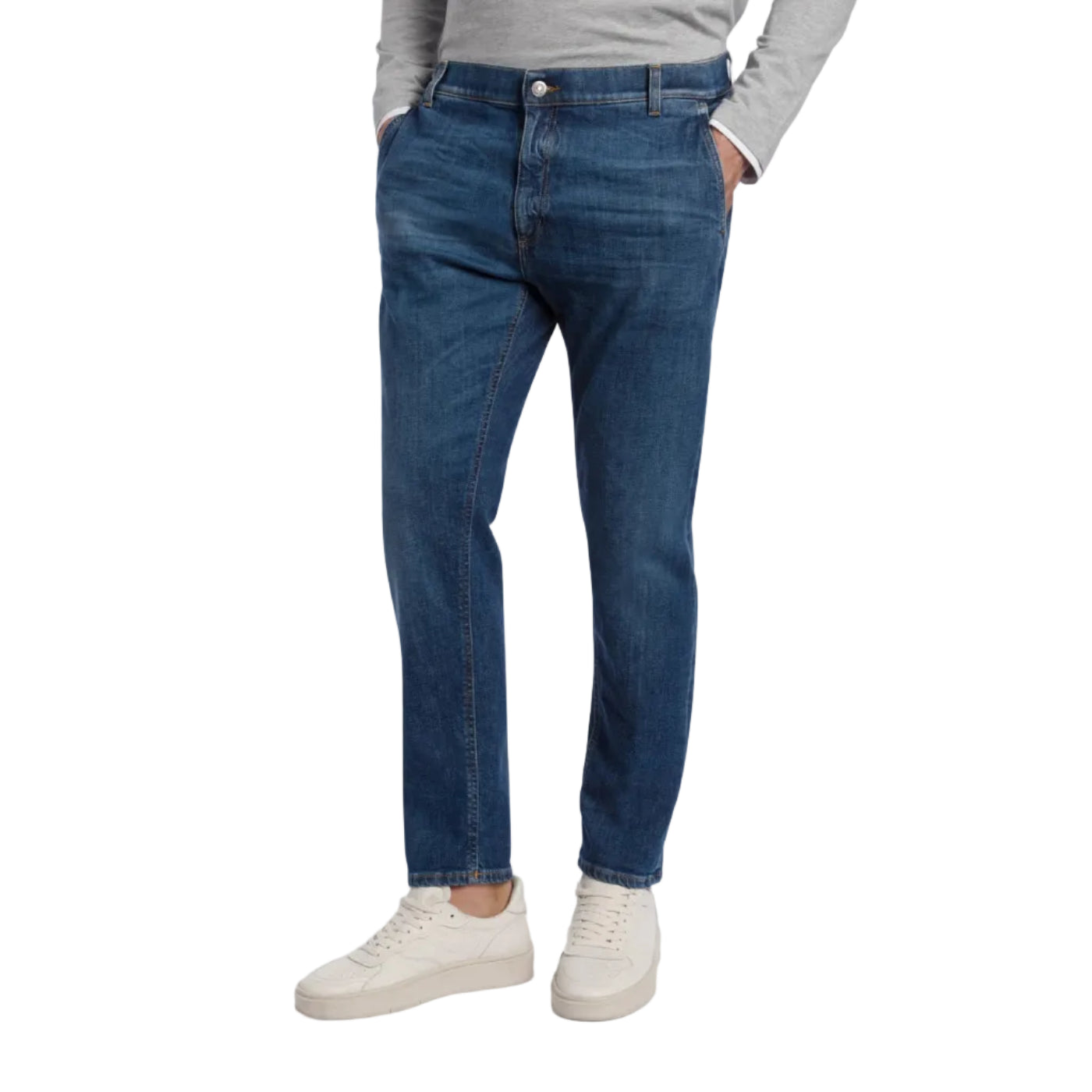 Jeans Jeff Carrot in Denim Stretch