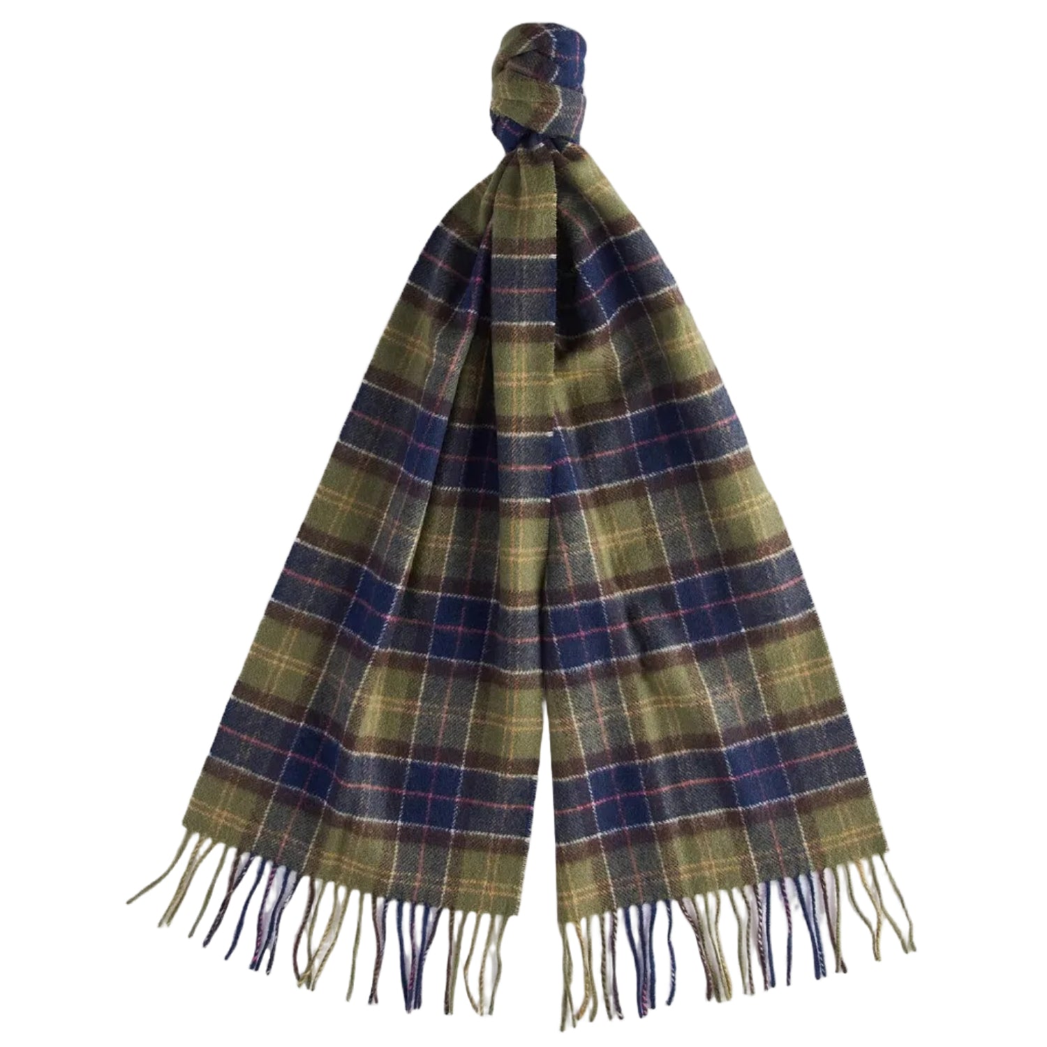 Sciarpa in lana d'agnello Tartan