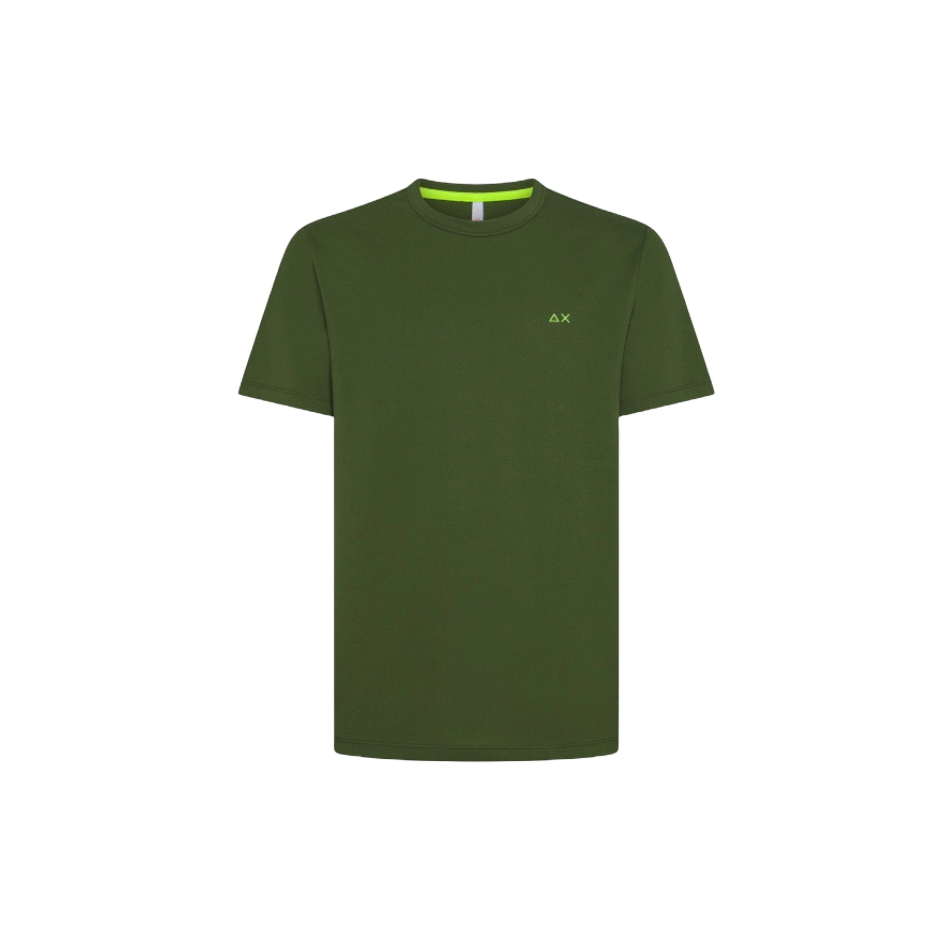 Sun68 T-Shirt In Piquet Di Cotone