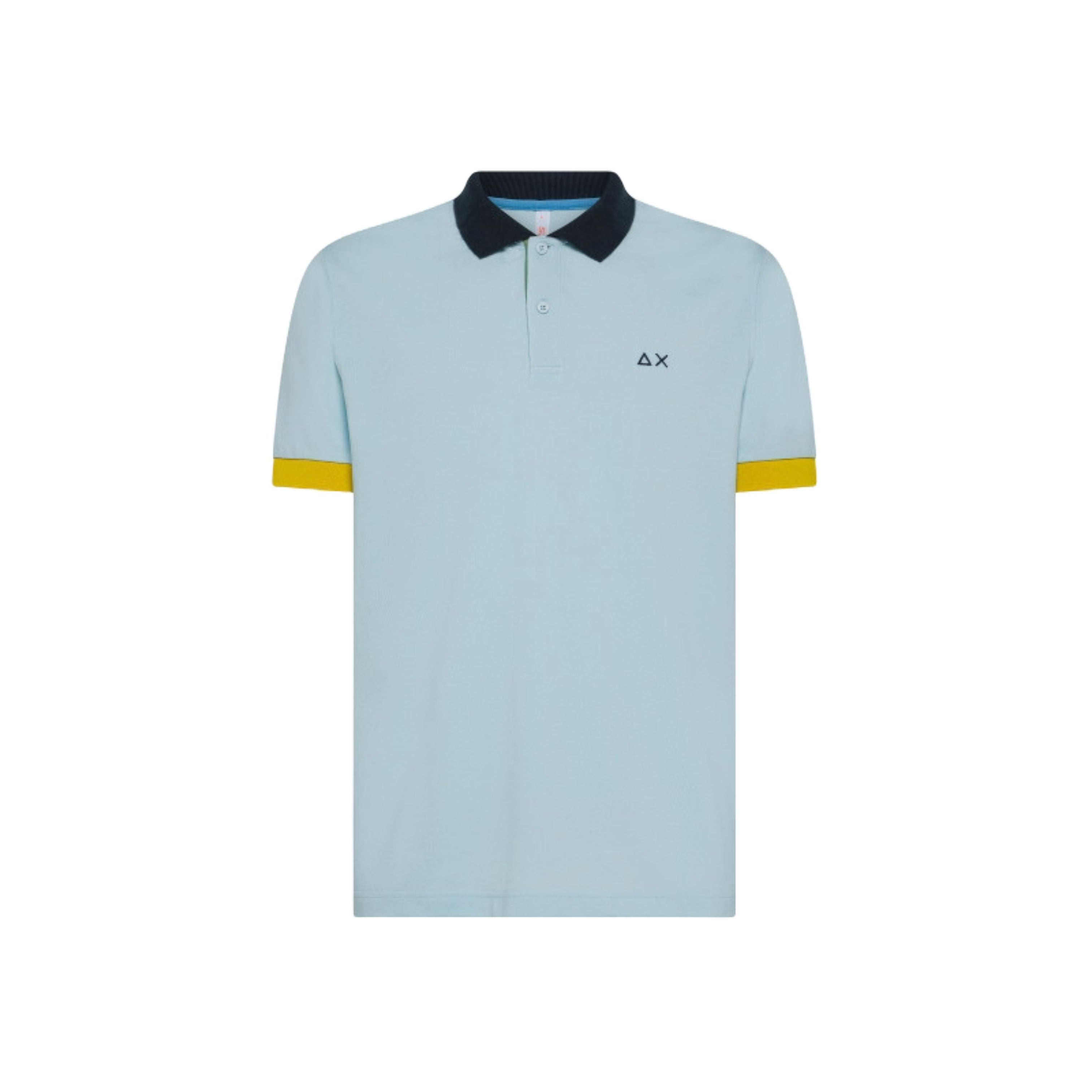 SUN68 Polo in Piquet Di Cotone