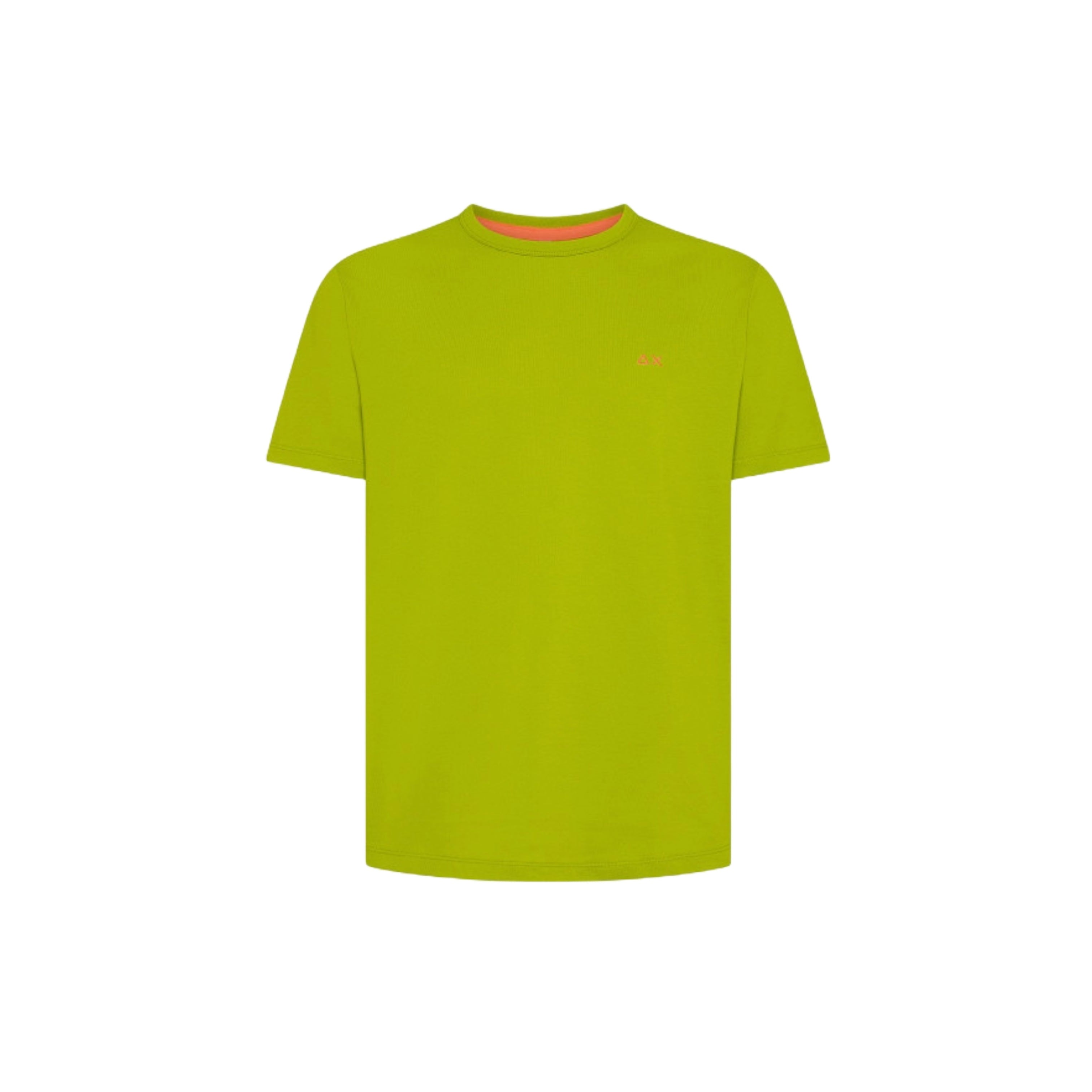 Sun68 T-Shirt In Piquet Di Cotone
