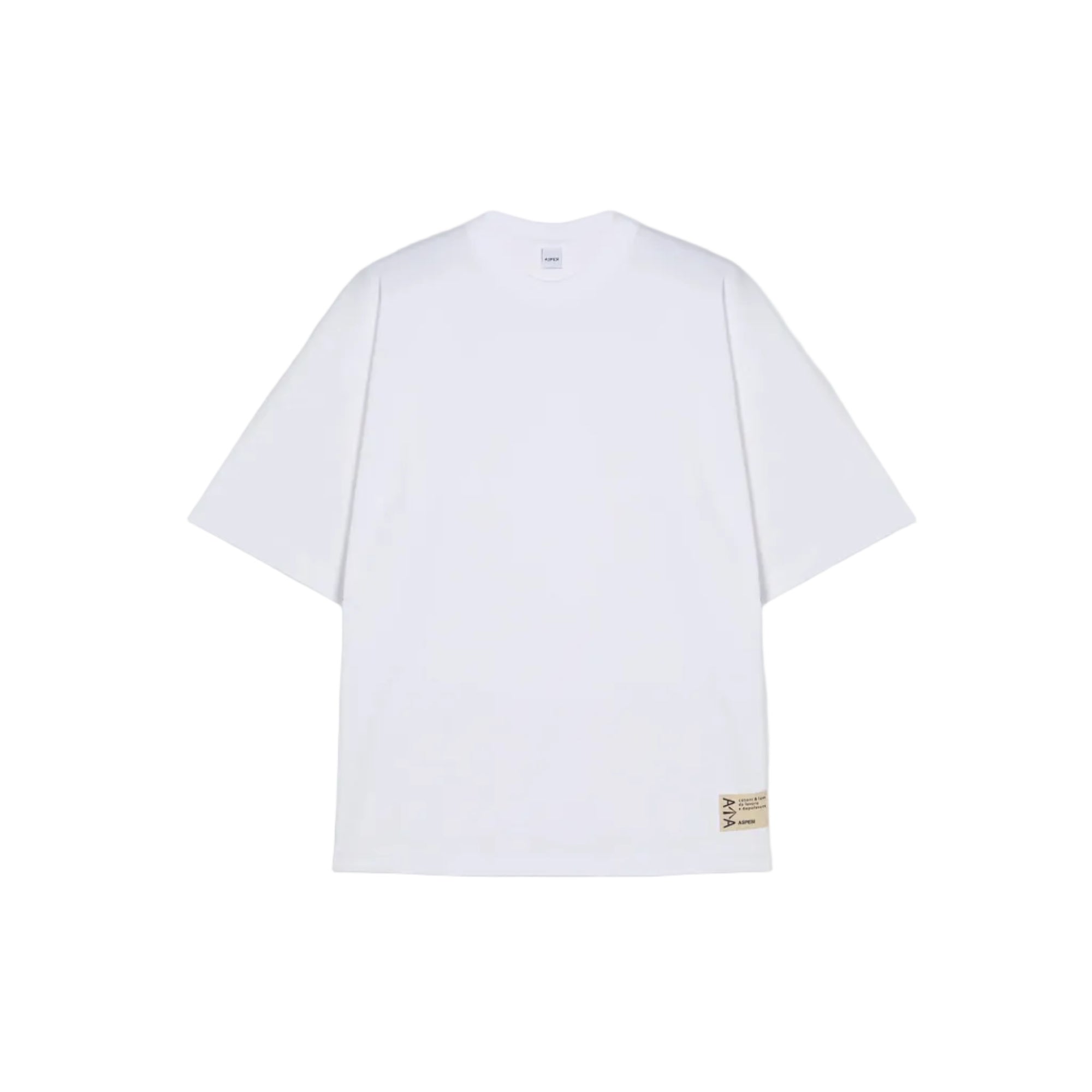 T-SHIRT GIROCOLLO IN JERSEY DI COTONE