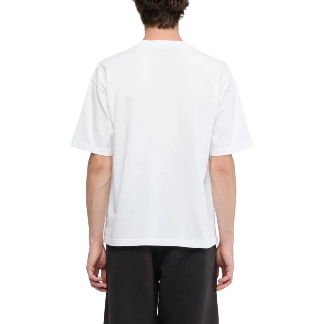 T-SHIRT GIROCOLLO IN JERSEY DI COTONE