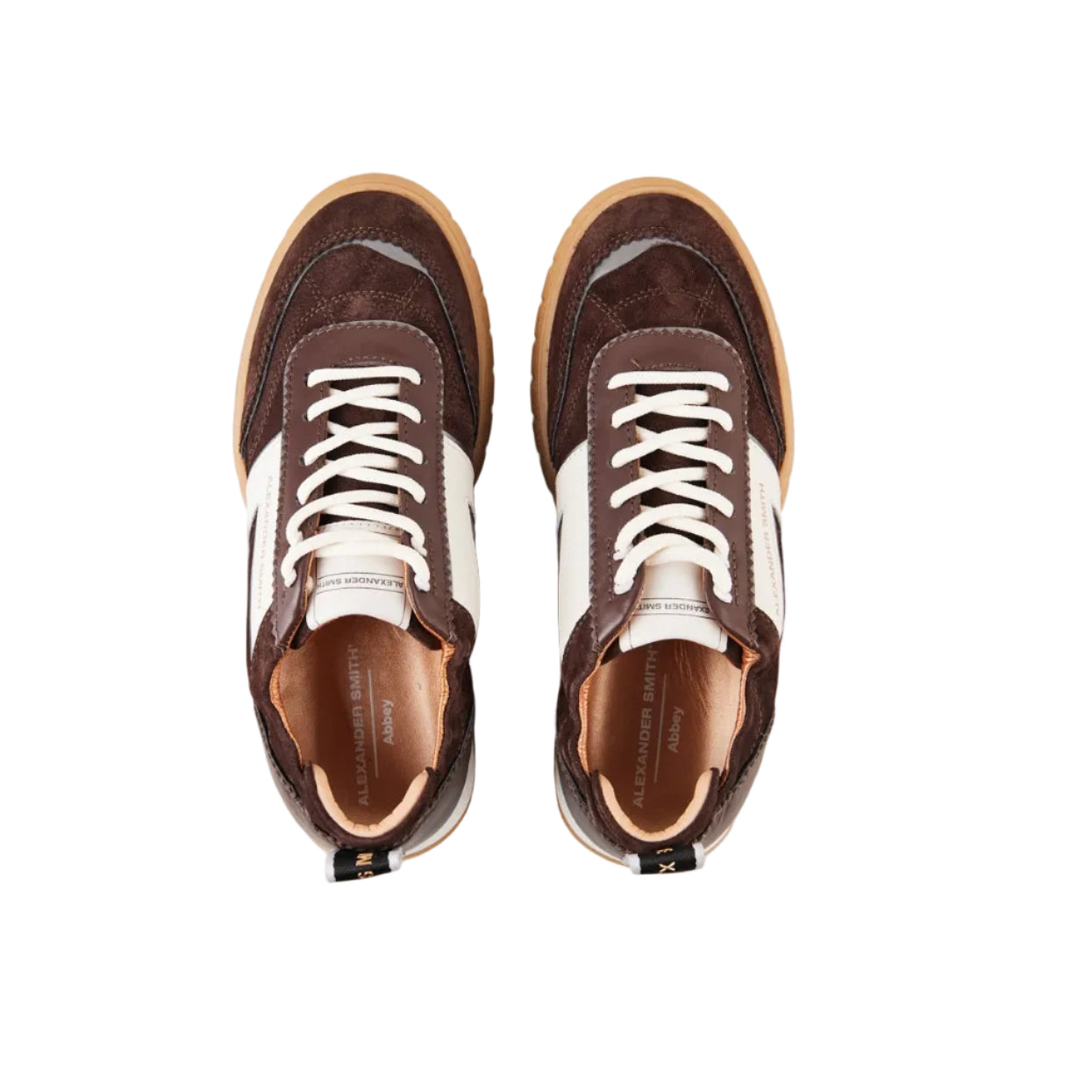 Sneakers Abbey Donna in suede e pelle