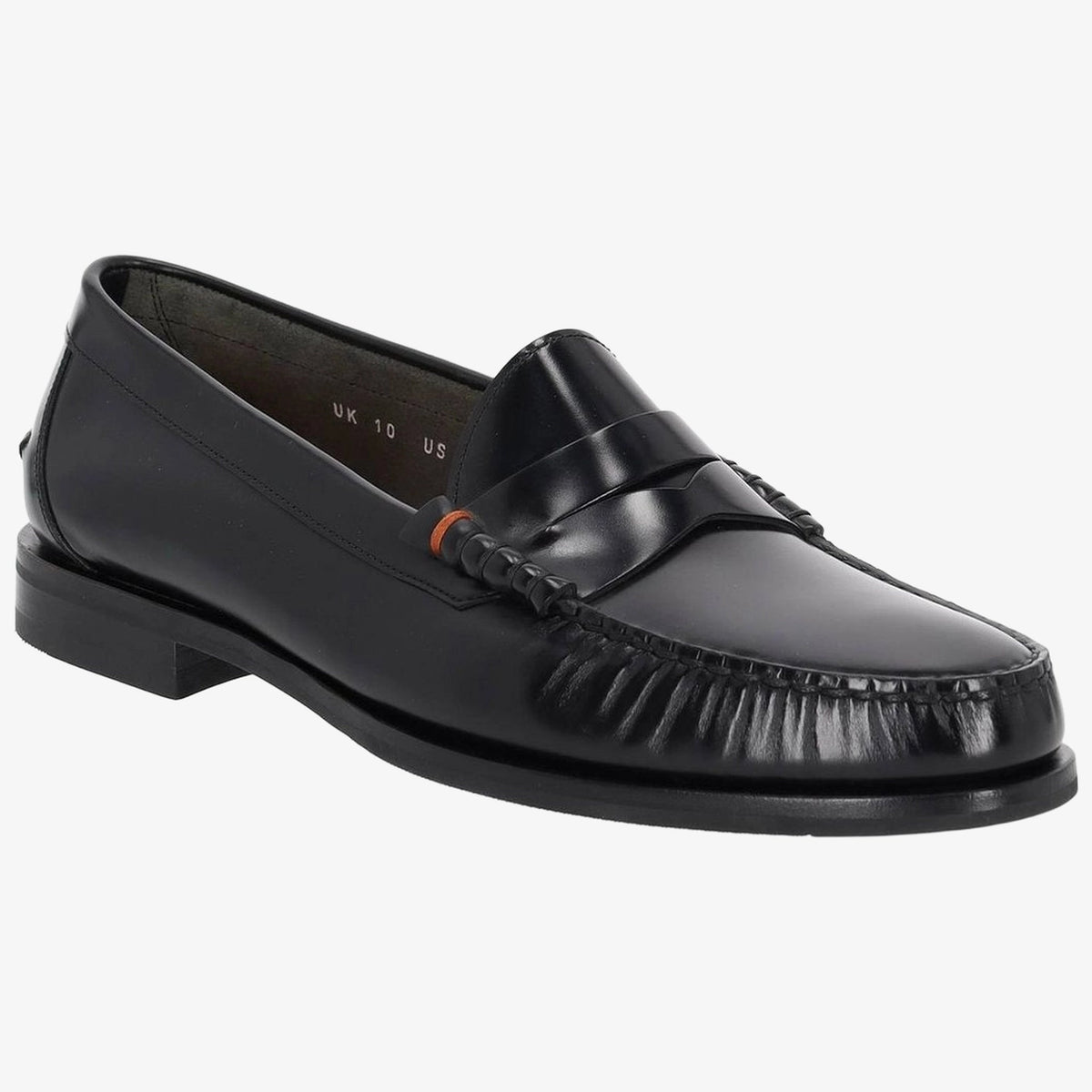 Mocassino penny da uomo in pelle