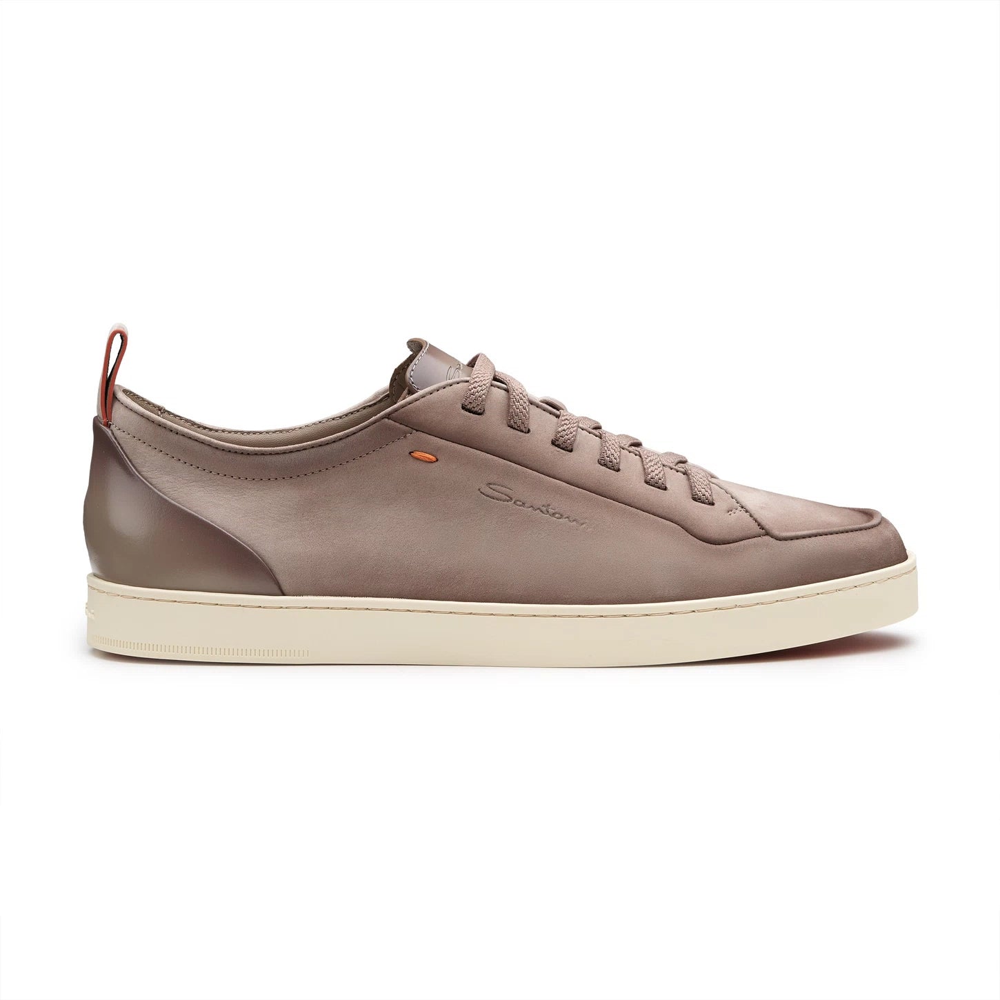 Sneaker Off-duty da uomo in nabuk beige