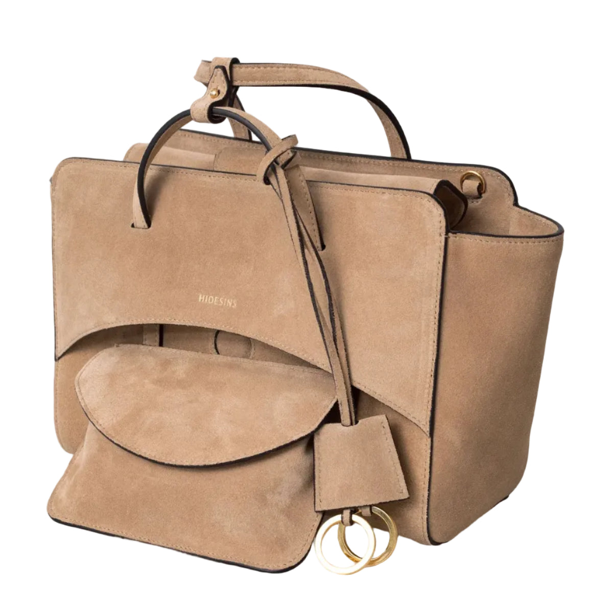 Borsa Flap M Suede