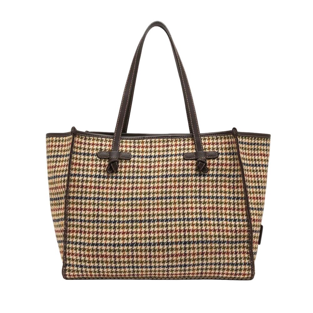 Borsa Marcella in Fantasia Pied De Poule