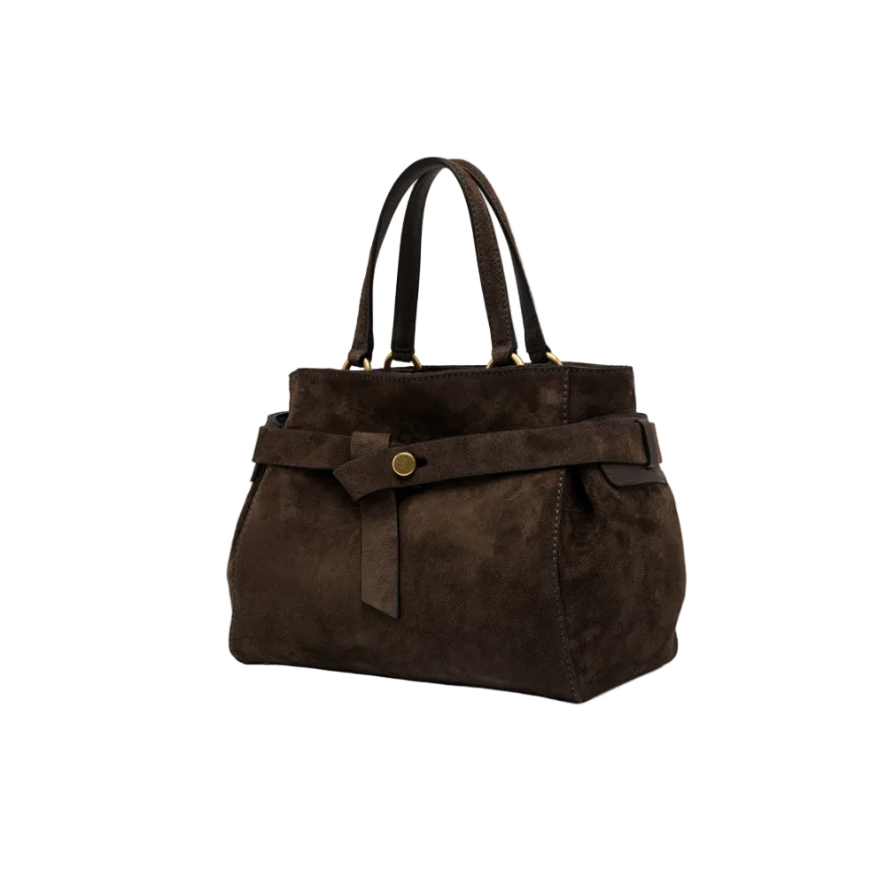 Borsa Miranda in Pelle Scamosciata